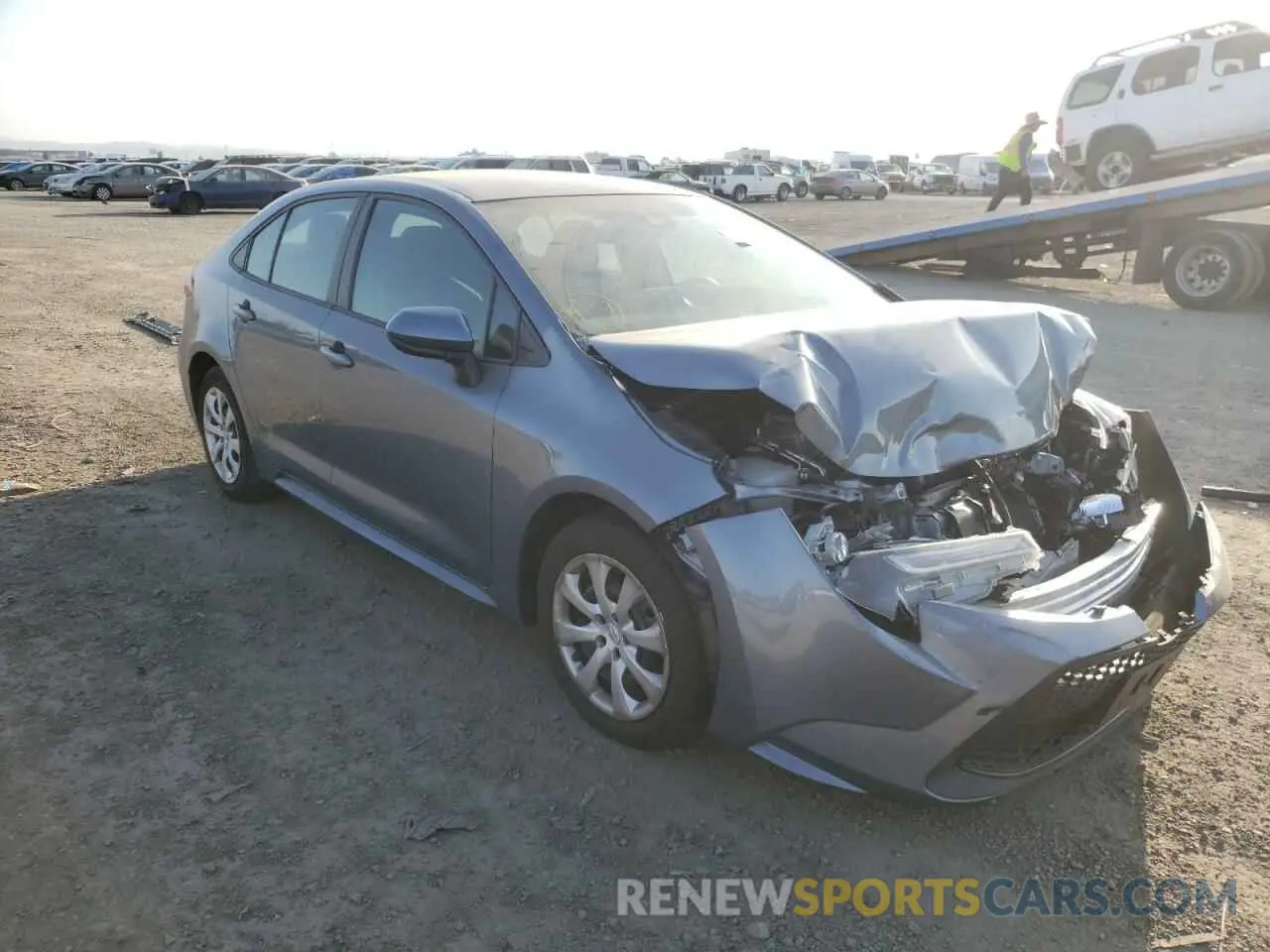 1 fotografías del automóvil dañado 5YFEPMAE0MP150320 TOYOTA COROLLA 2021