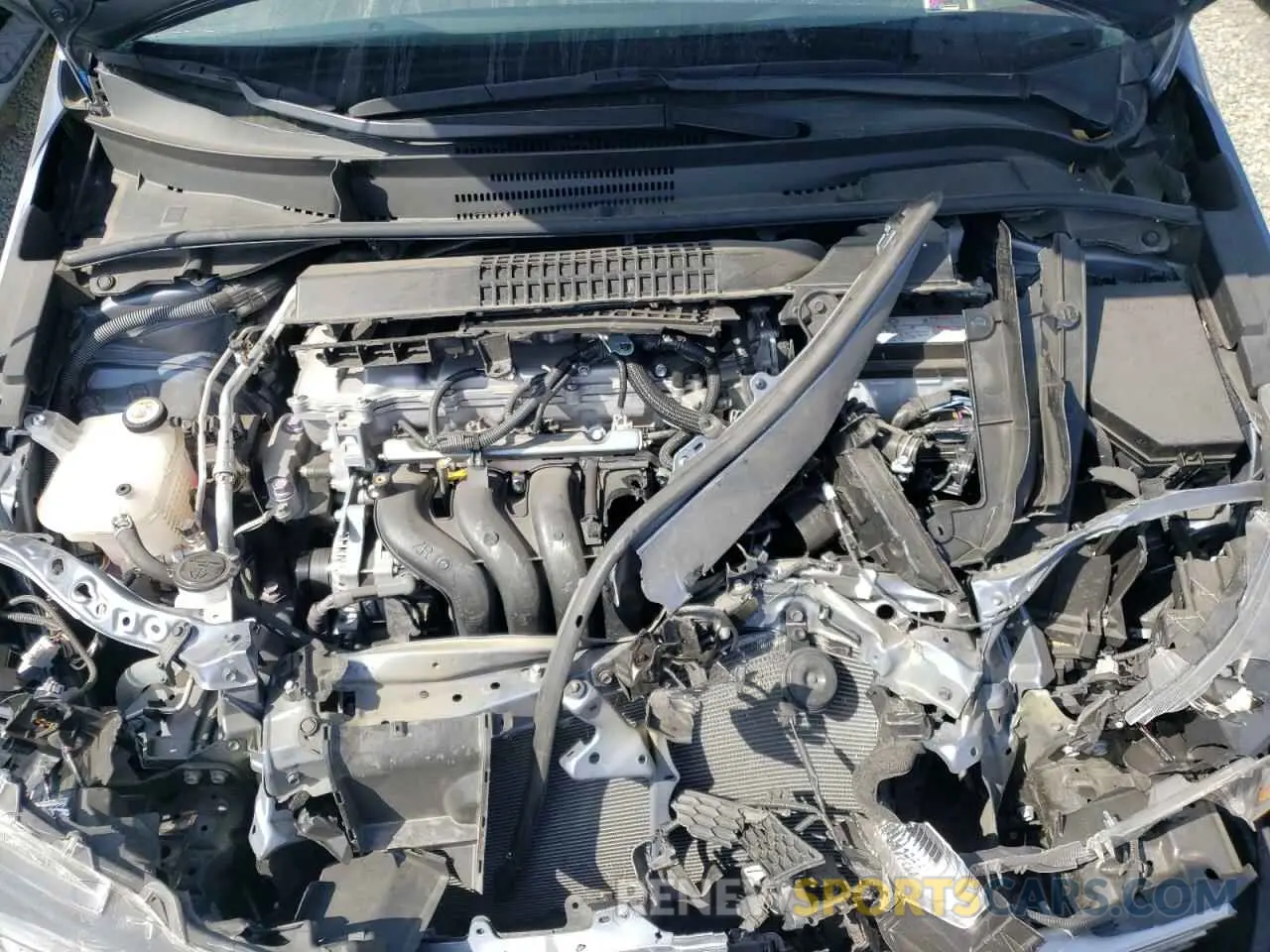 7 fotografías del automóvil dañado 5YFEPMAE0MP150320 TOYOTA COROLLA 2021