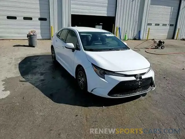 13 fotografías del automóvil dañado 5YFEPMAE0MP152438 TOYOTA COROLLA 2021