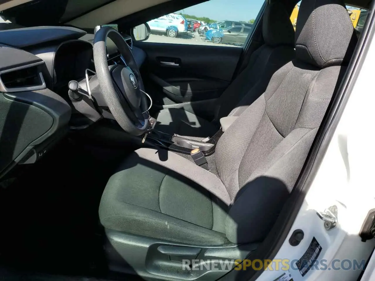 7 fotografías del automóvil dañado 5YFEPMAE0MP152438 TOYOTA COROLLA 2021