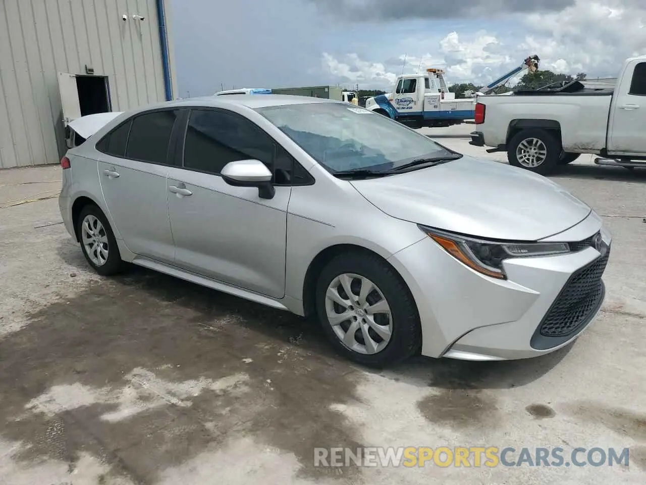 4 fotografías del automóvil dañado 5YFEPMAE0MP152469 TOYOTA COROLLA 2021