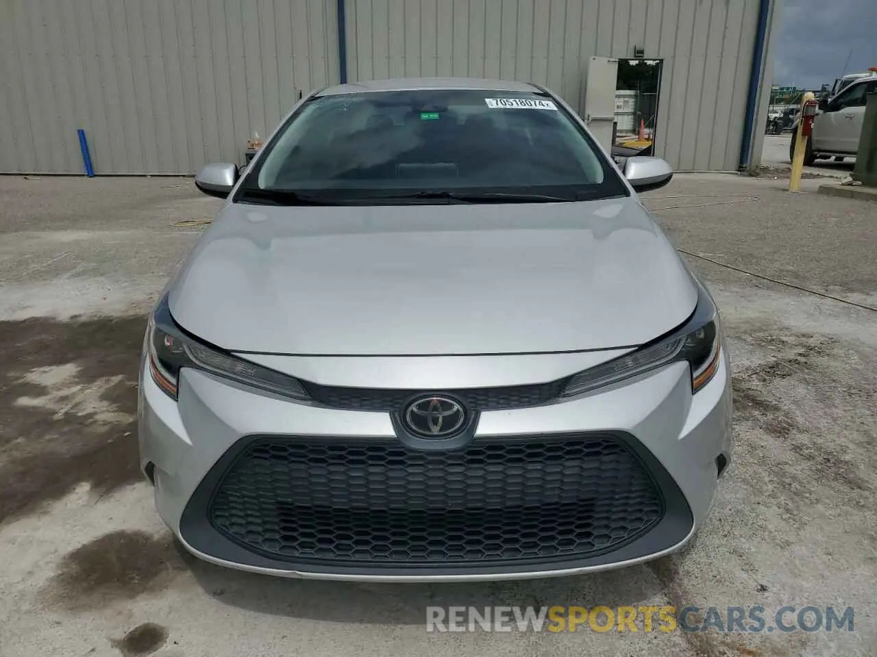 5 fotografías del automóvil dañado 5YFEPMAE0MP152469 TOYOTA COROLLA 2021