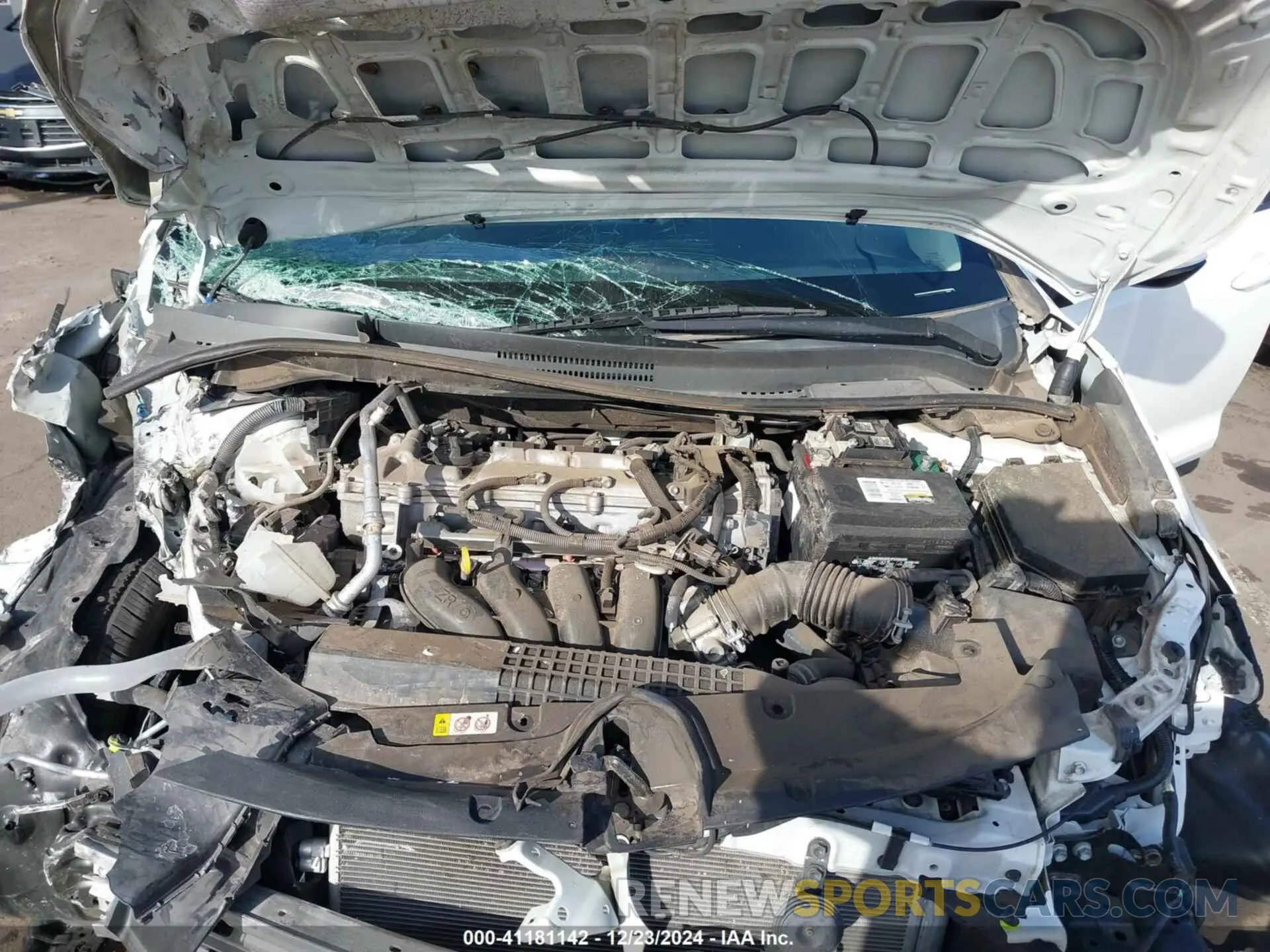 10 fotografías del automóvil dañado 5YFEPMAE0MP156750 TOYOTA COROLLA 2021