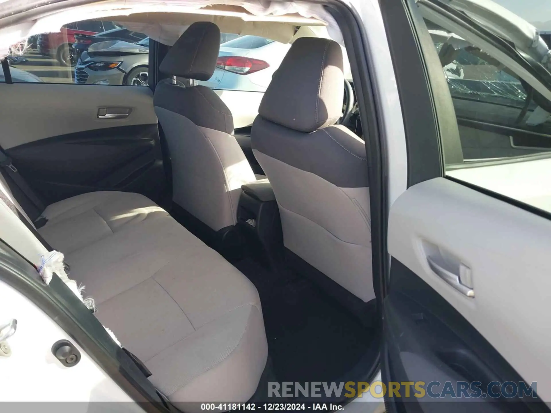 8 fotografías del automóvil dañado 5YFEPMAE0MP156750 TOYOTA COROLLA 2021