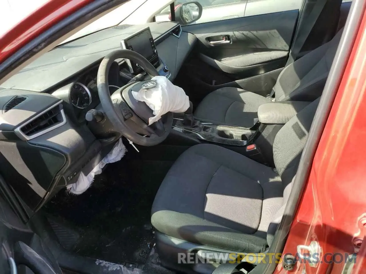 7 fotografías del automóvil dañado 5YFEPMAE0MP157011 TOYOTA COROLLA 2021