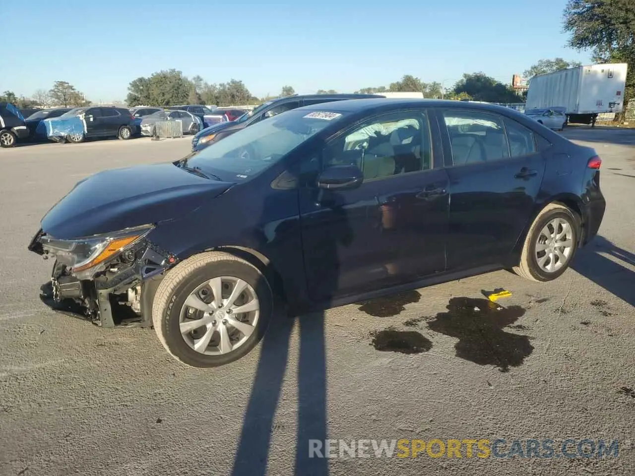 1 fotografías del automóvil dañado 5YFEPMAE0MP168218 TOYOTA COROLLA 2021