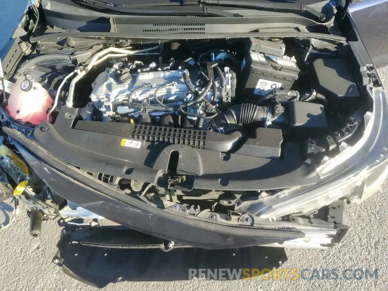 11 fotografías del automóvil dañado 5YFEPMAE0MP168218 TOYOTA COROLLA 2021
