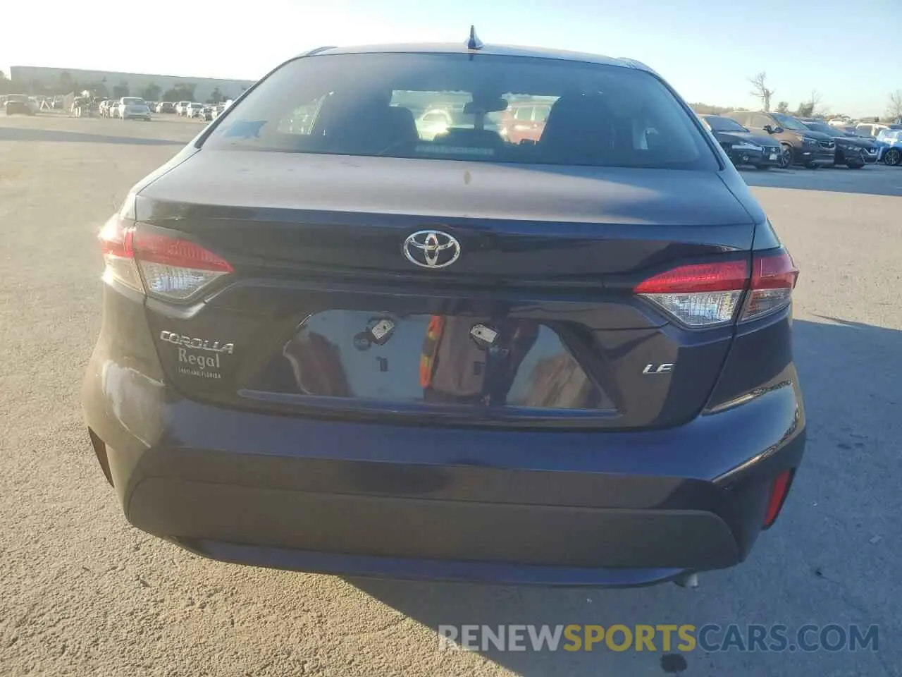 6 fotografías del automóvil dañado 5YFEPMAE0MP168218 TOYOTA COROLLA 2021