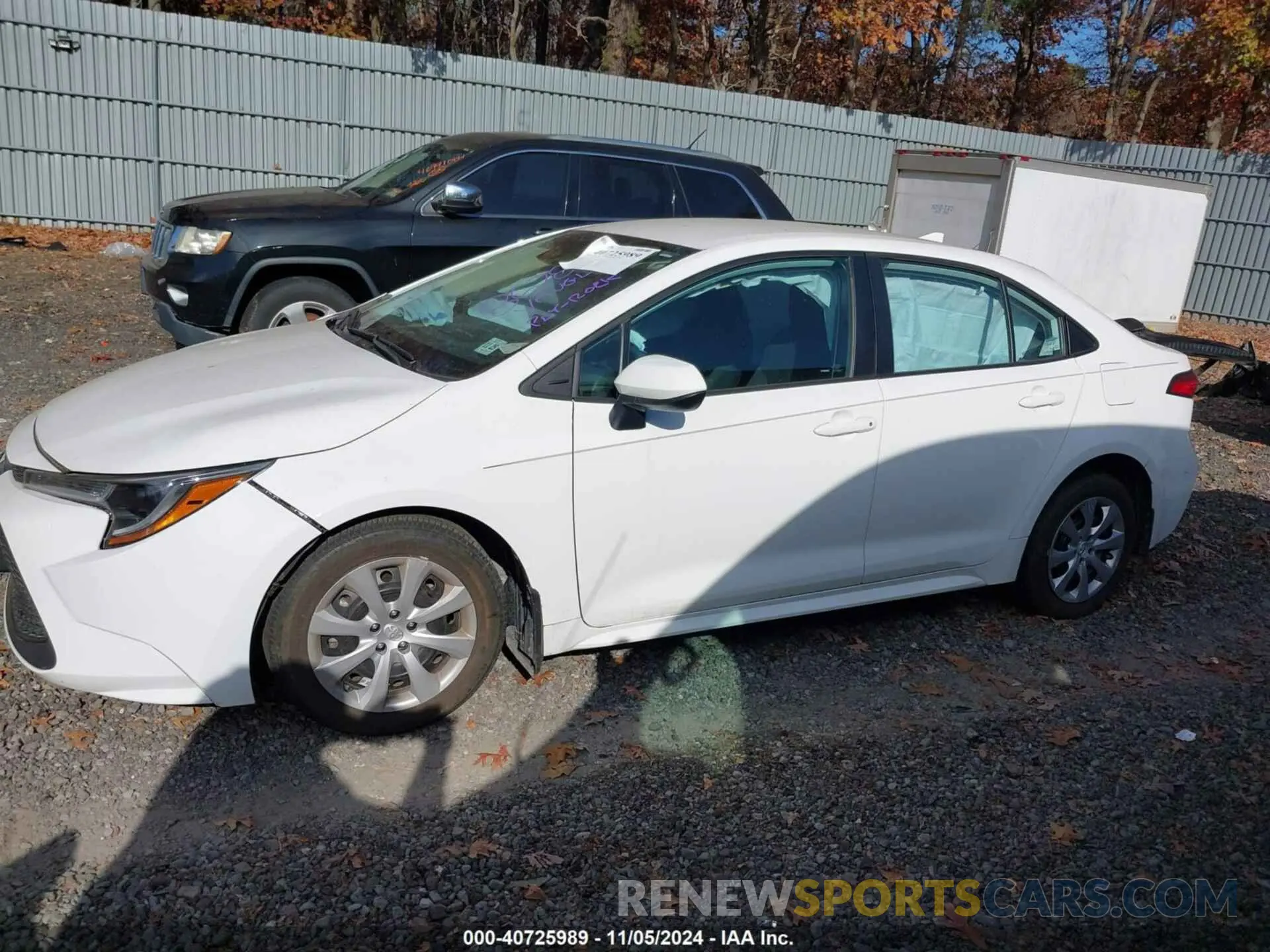 14 fotografías del automóvil dañado 5YFEPMAE0MP173547 TOYOTA COROLLA 2021