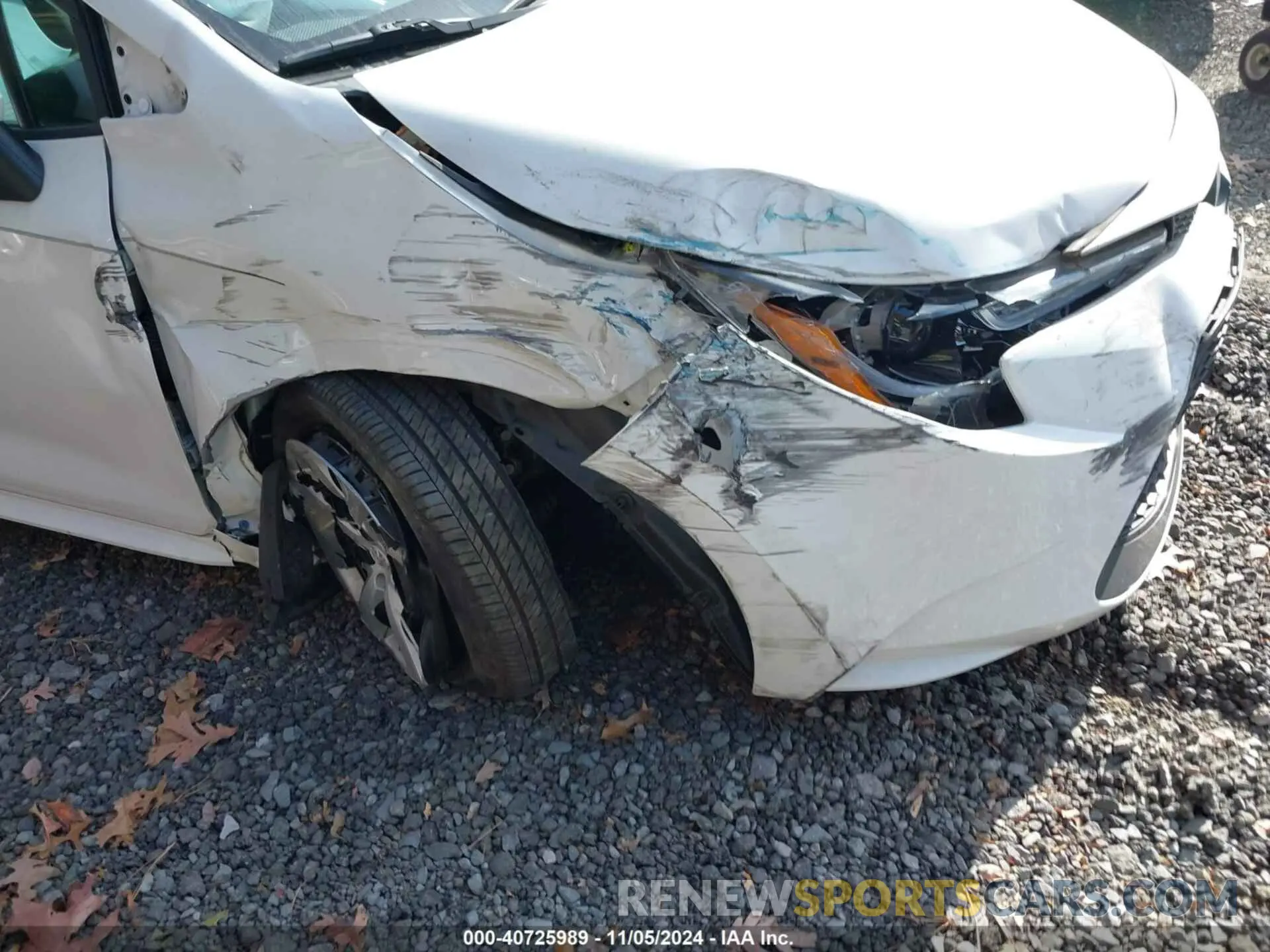 6 fotografías del automóvil dañado 5YFEPMAE0MP173547 TOYOTA COROLLA 2021