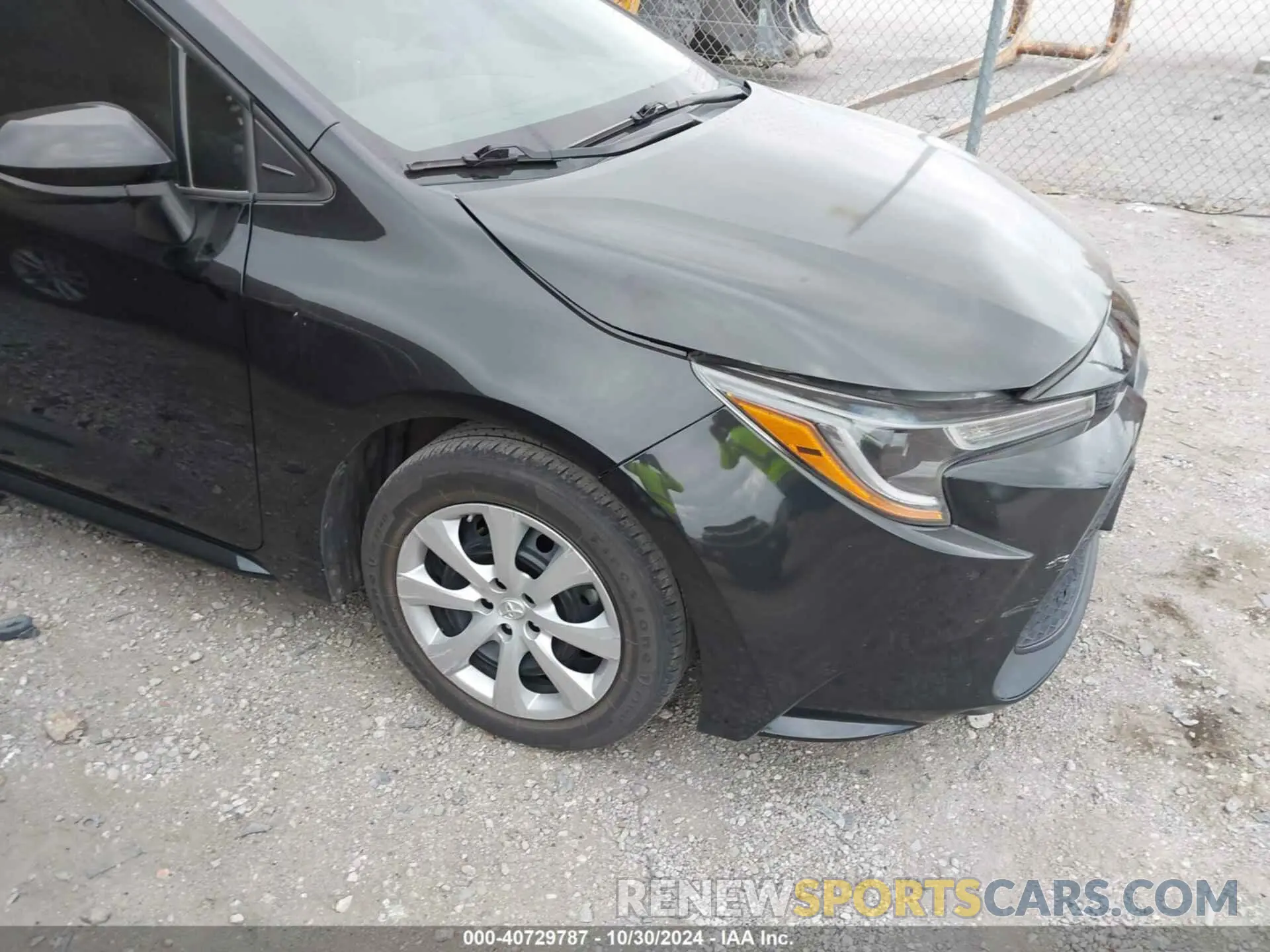 1 fotografías del automóvil dañado 5YFEPMAE0MP175024 TOYOTA COROLLA 2021