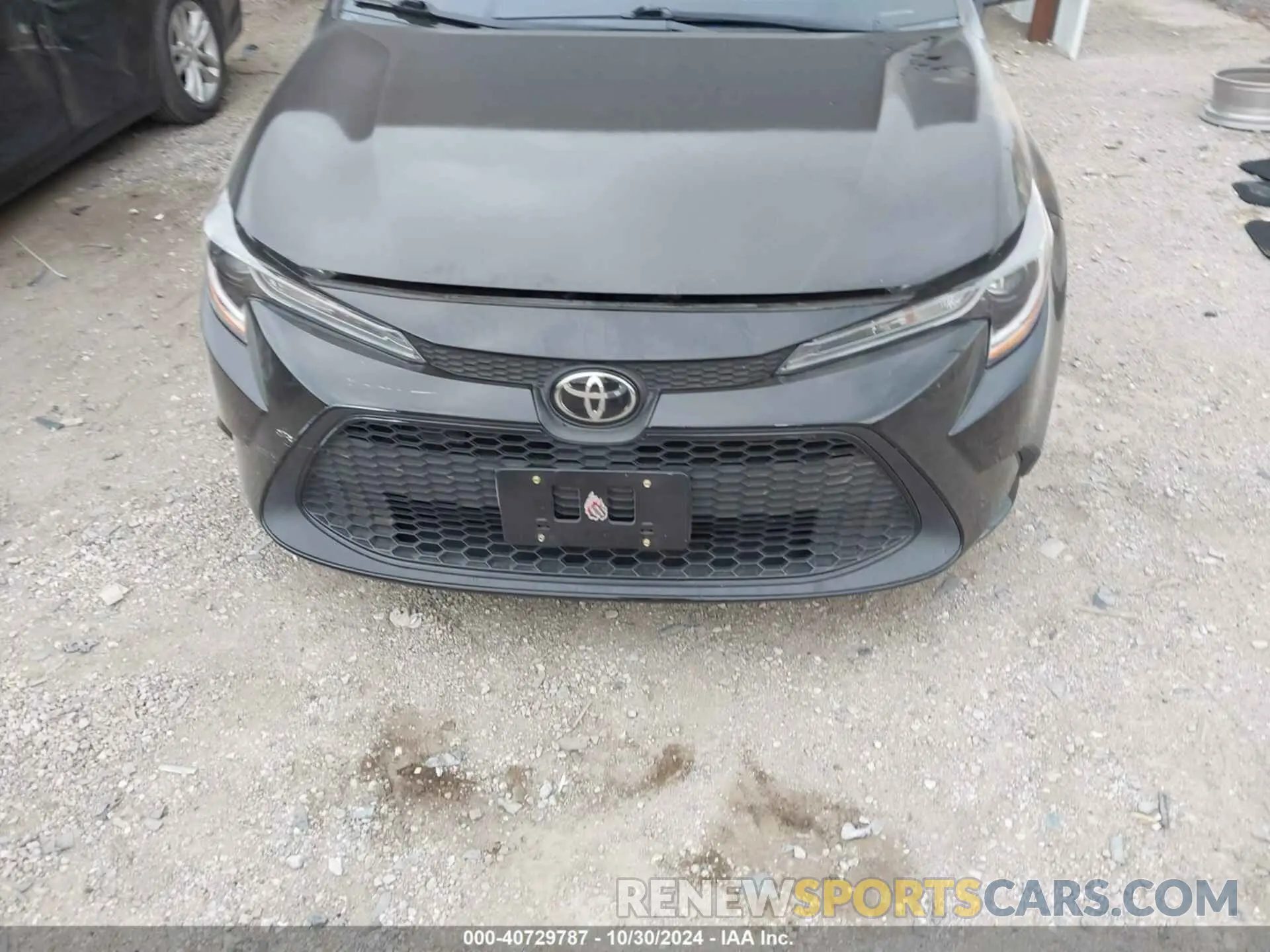 11 fotografías del automóvil dañado 5YFEPMAE0MP175024 TOYOTA COROLLA 2021