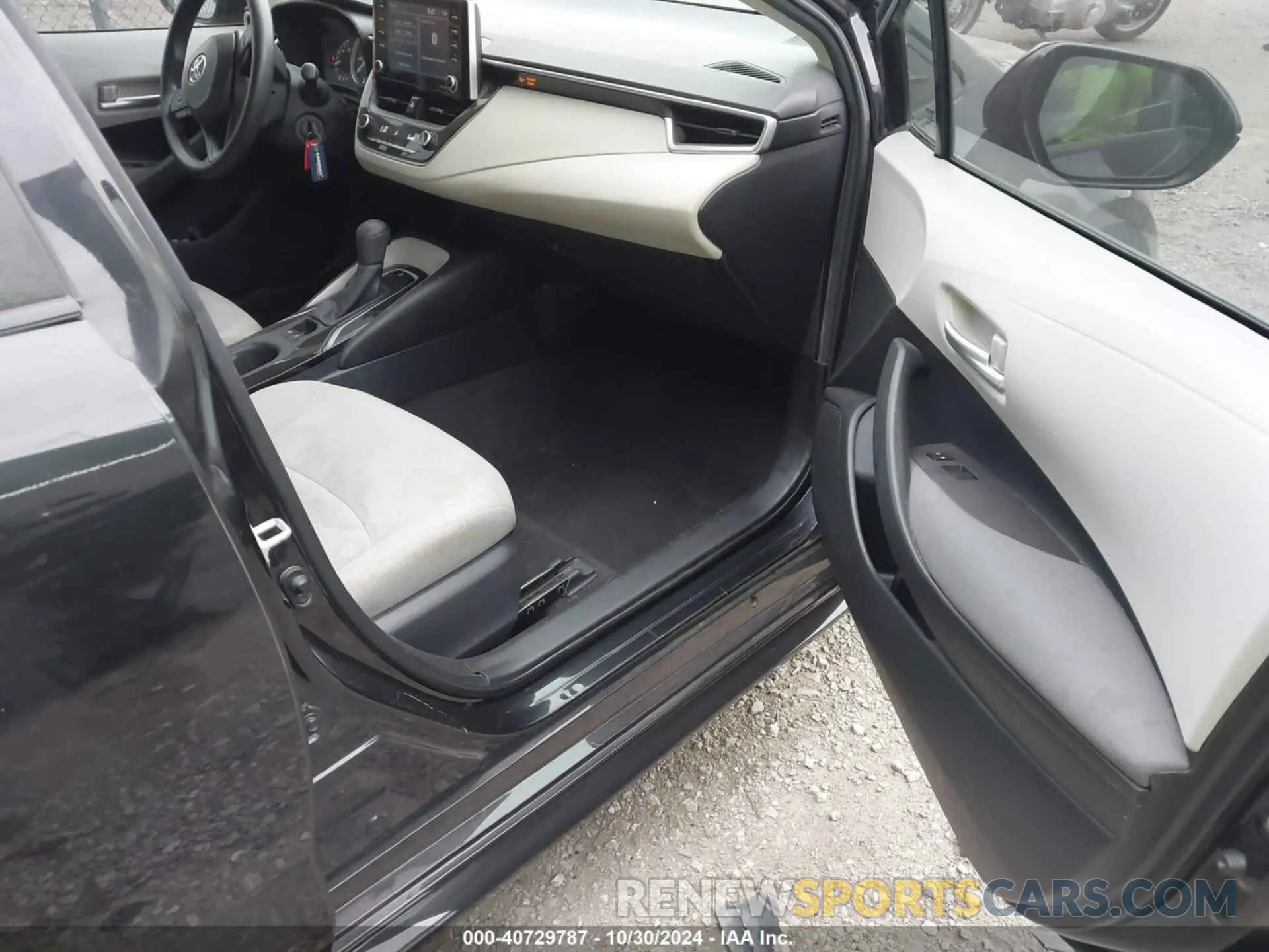 5 fotografías del automóvil dañado 5YFEPMAE0MP175024 TOYOTA COROLLA 2021