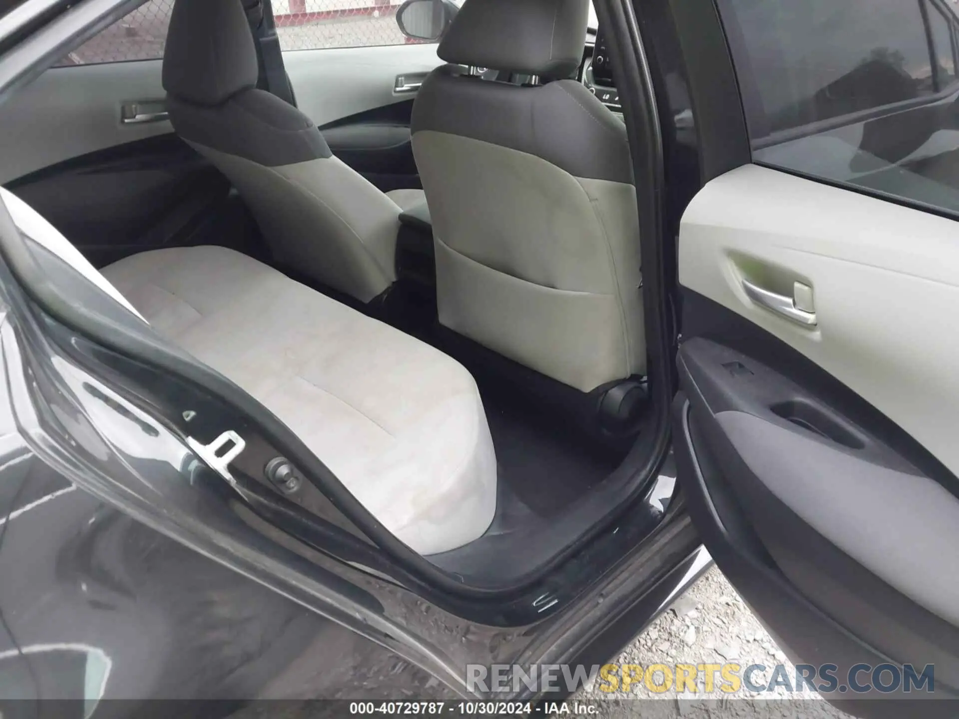 8 fotografías del automóvil dañado 5YFEPMAE0MP175024 TOYOTA COROLLA 2021