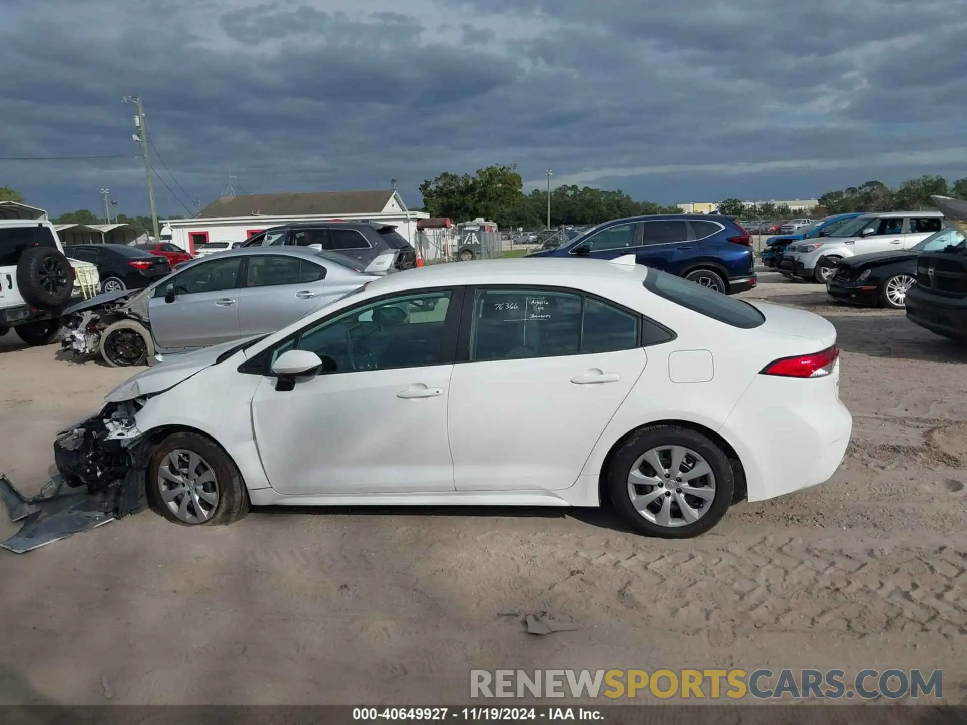 14 fotografías del automóvil dañado 5YFEPMAE0MP181762 TOYOTA COROLLA 2021
