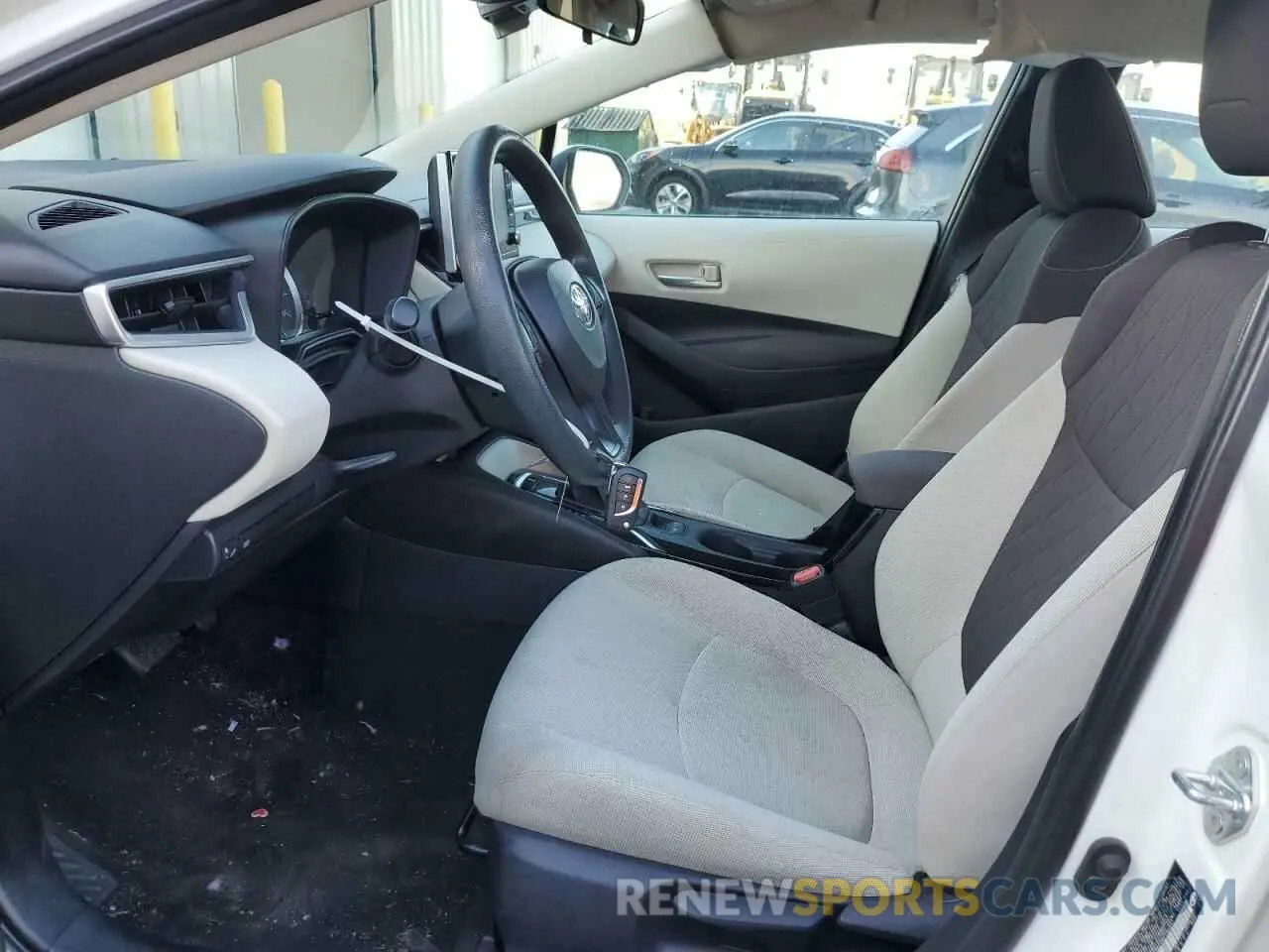 7 fotografías del automóvil dañado 5YFEPMAE0MP185892 TOYOTA COROLLA 2021