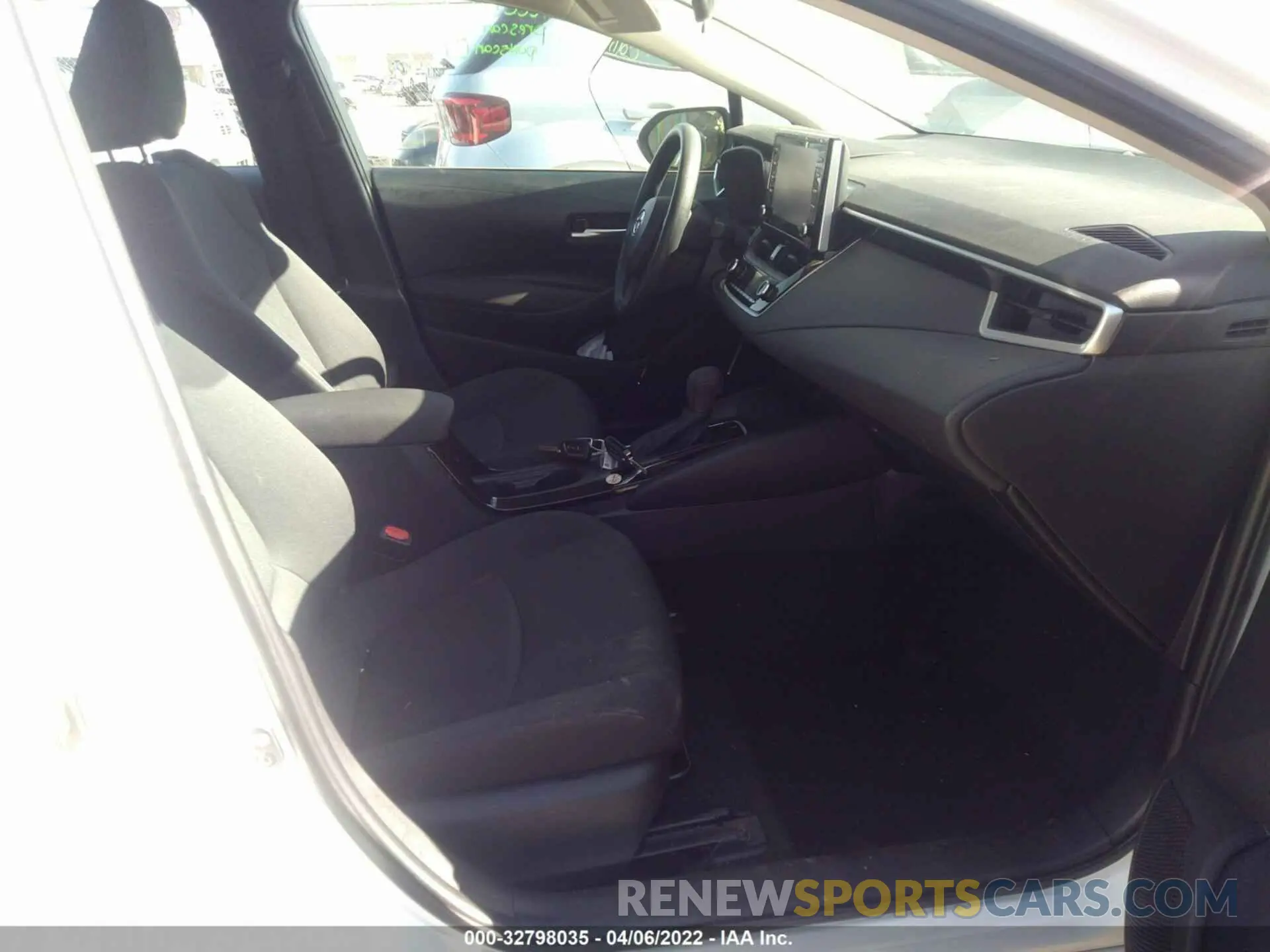 5 fotografías del automóvil dañado 5YFEPMAE0MP187724 TOYOTA COROLLA 2021