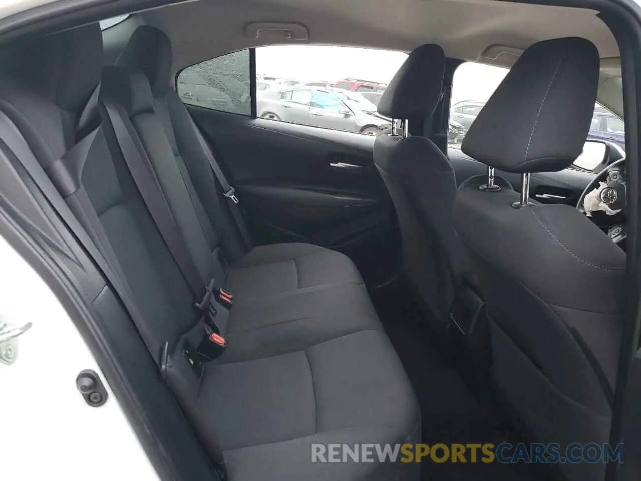 10 fotografías del automóvil dañado 5YFEPMAE0MP188405 TOYOTA COROLLA 2021