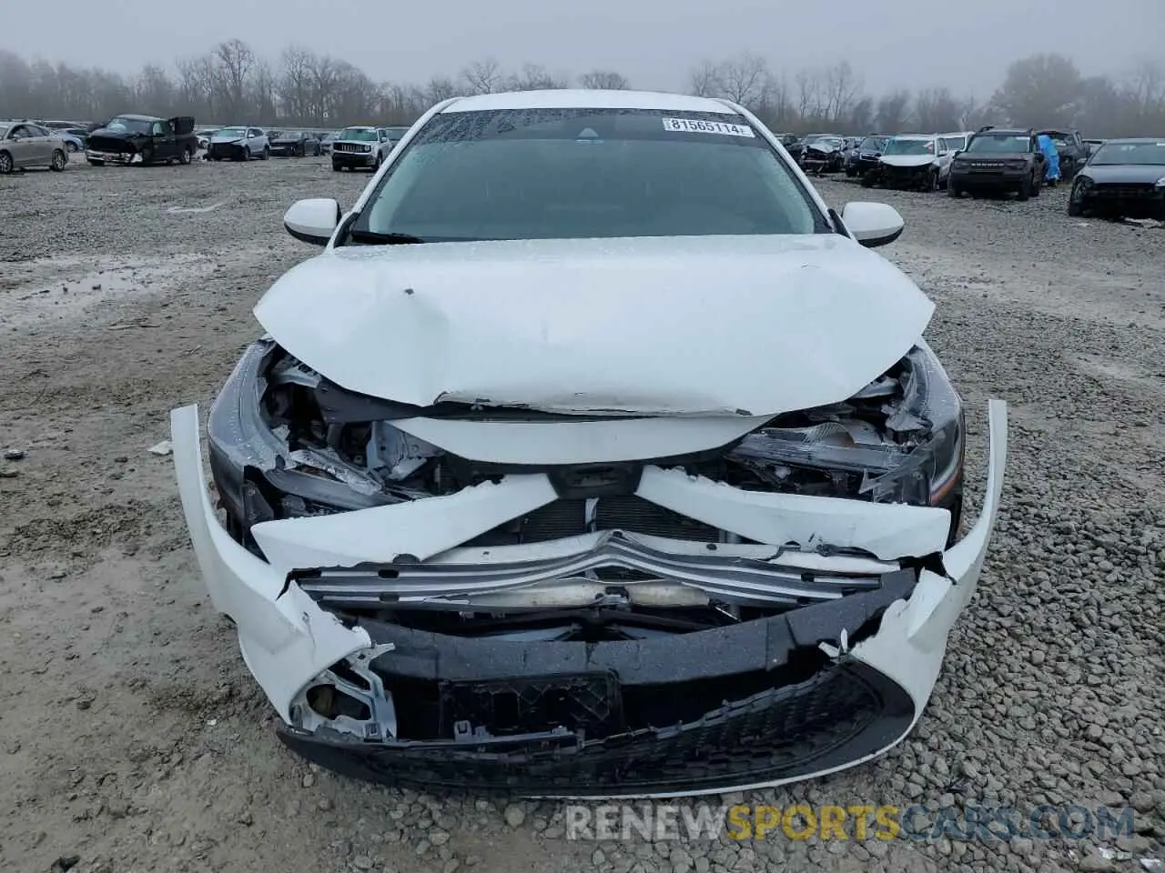 5 fotografías del automóvil dañado 5YFEPMAE0MP188405 TOYOTA COROLLA 2021