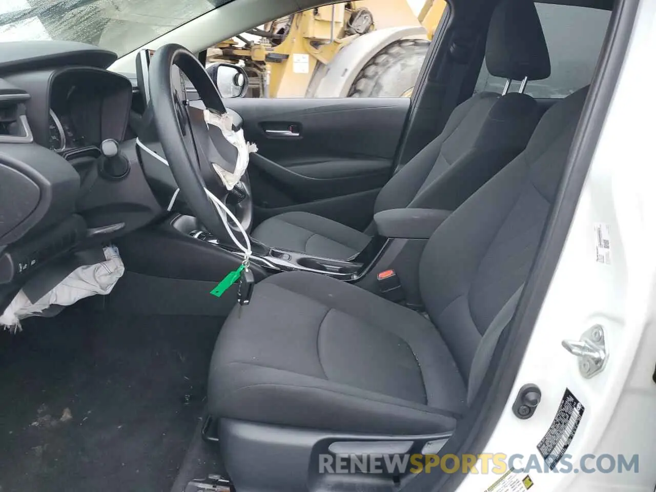 7 fotografías del automóvil dañado 5YFEPMAE0MP188405 TOYOTA COROLLA 2021
