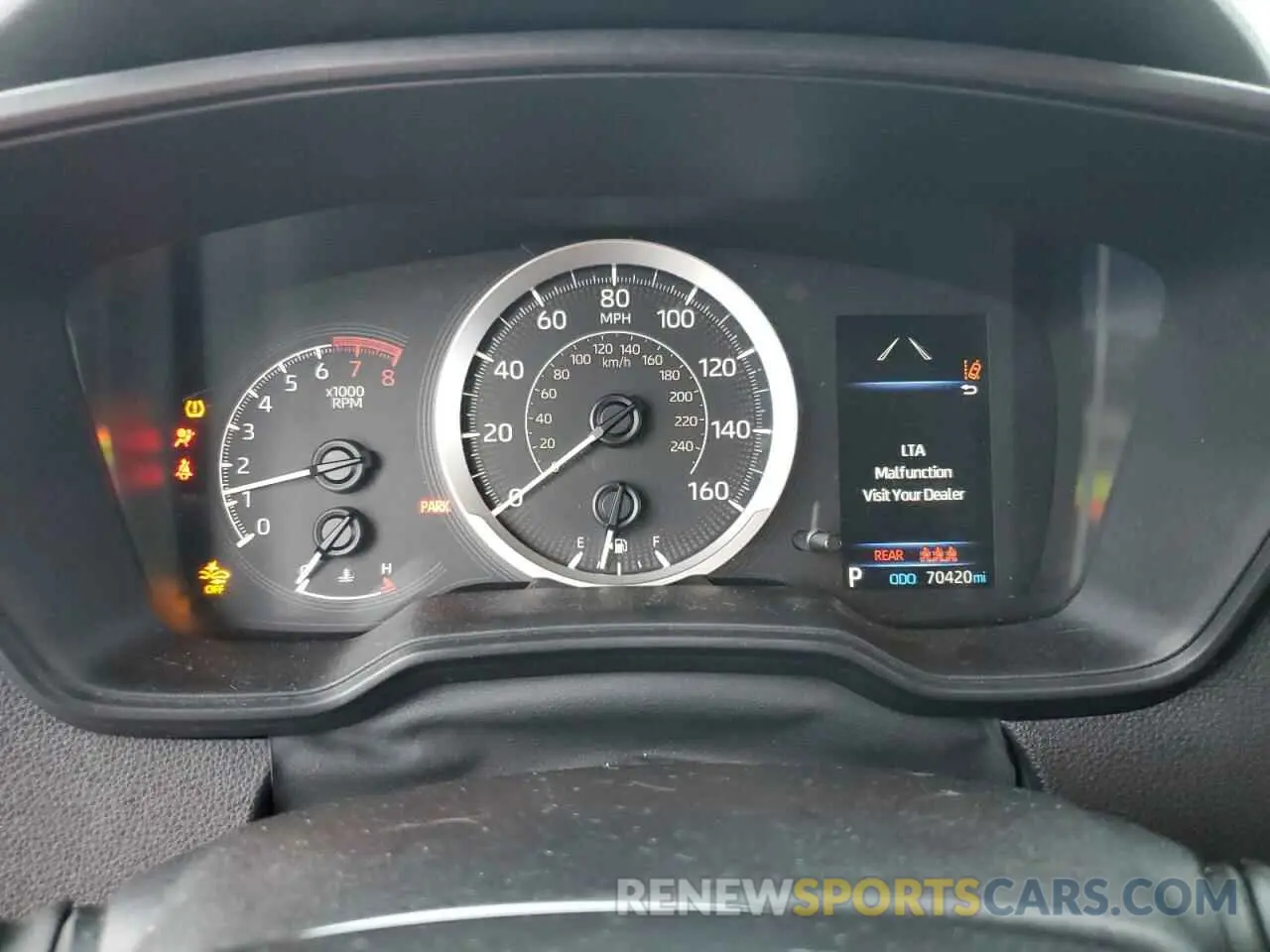 9 fotografías del automóvil dañado 5YFEPMAE0MP188405 TOYOTA COROLLA 2021