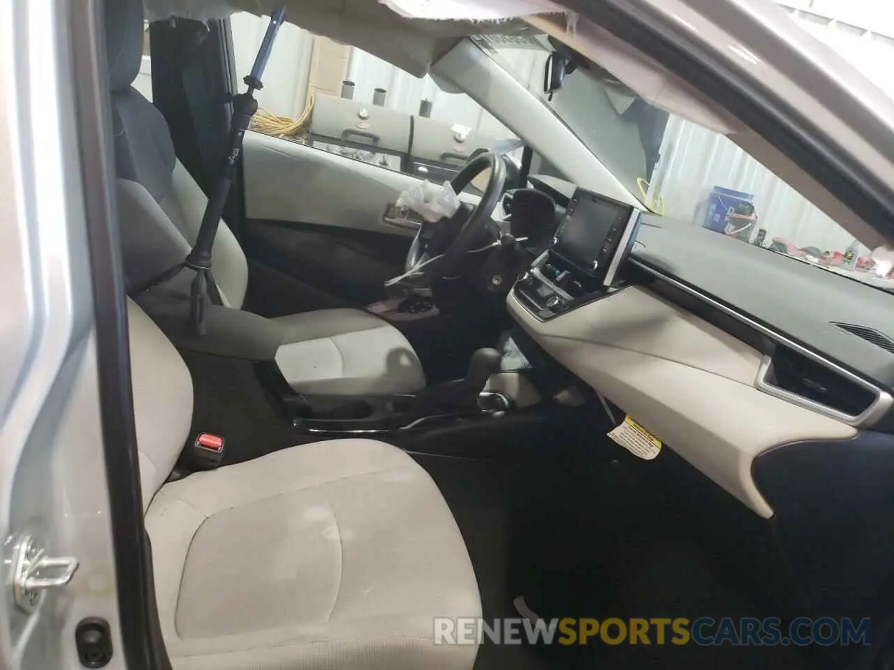5 fotografías del automóvil dañado 5YFEPMAE0MP206322 TOYOTA COROLLA 2021