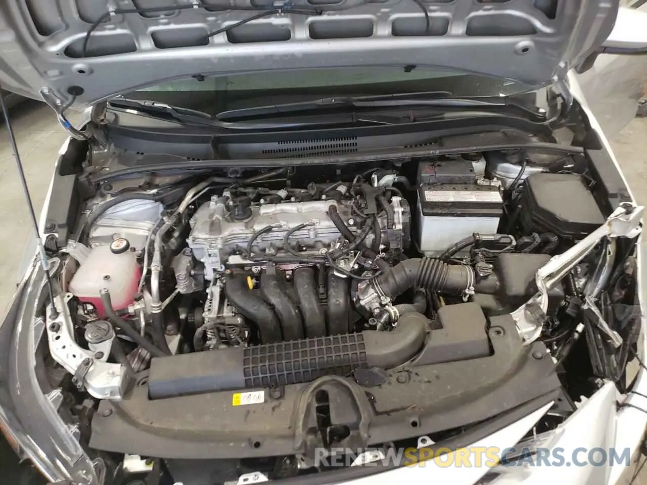 7 fotografías del automóvil dañado 5YFEPMAE0MP206322 TOYOTA COROLLA 2021