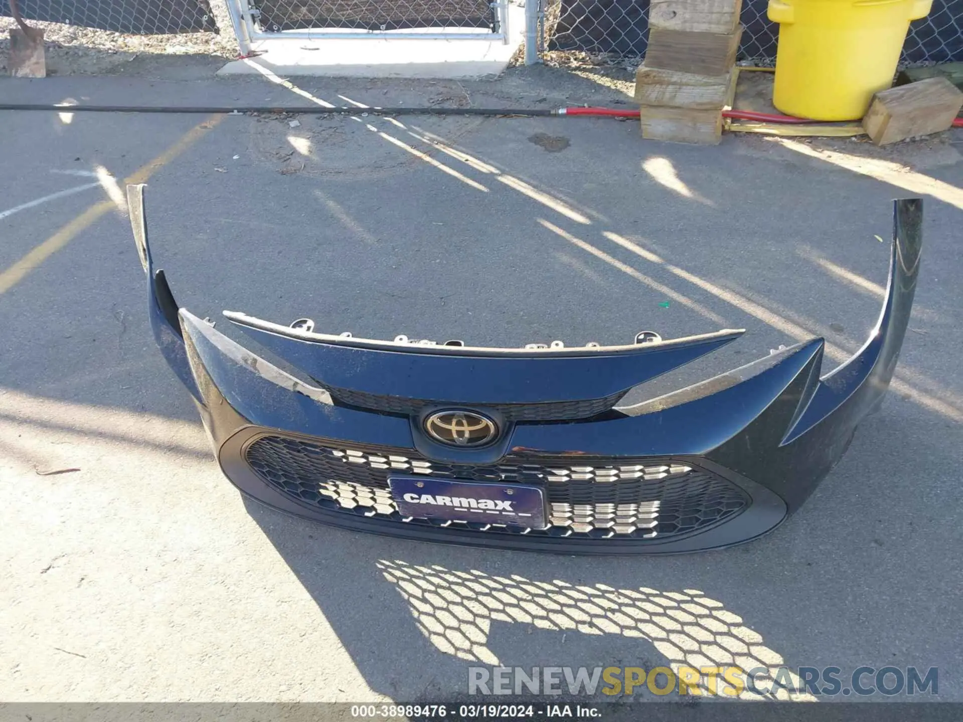 12 fotografías del automóvil dañado 5YFEPMAE0MP206529 TOYOTA COROLLA 2021