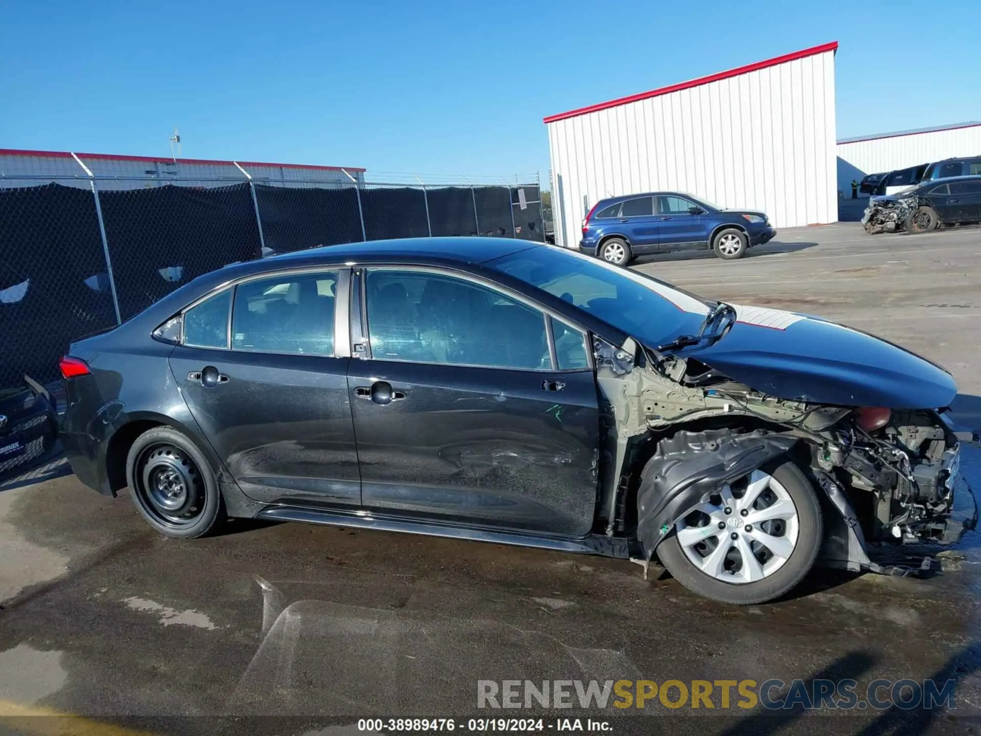 6 fotografías del automóvil dañado 5YFEPMAE0MP206529 TOYOTA COROLLA 2021