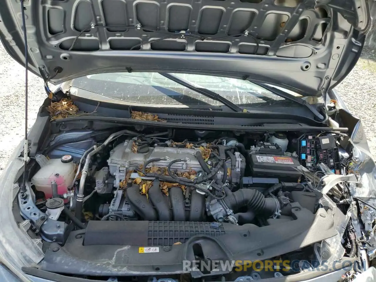 12 fotografías del automóvil dañado 5YFEPMAE0MP206823 TOYOTA COROLLA 2021