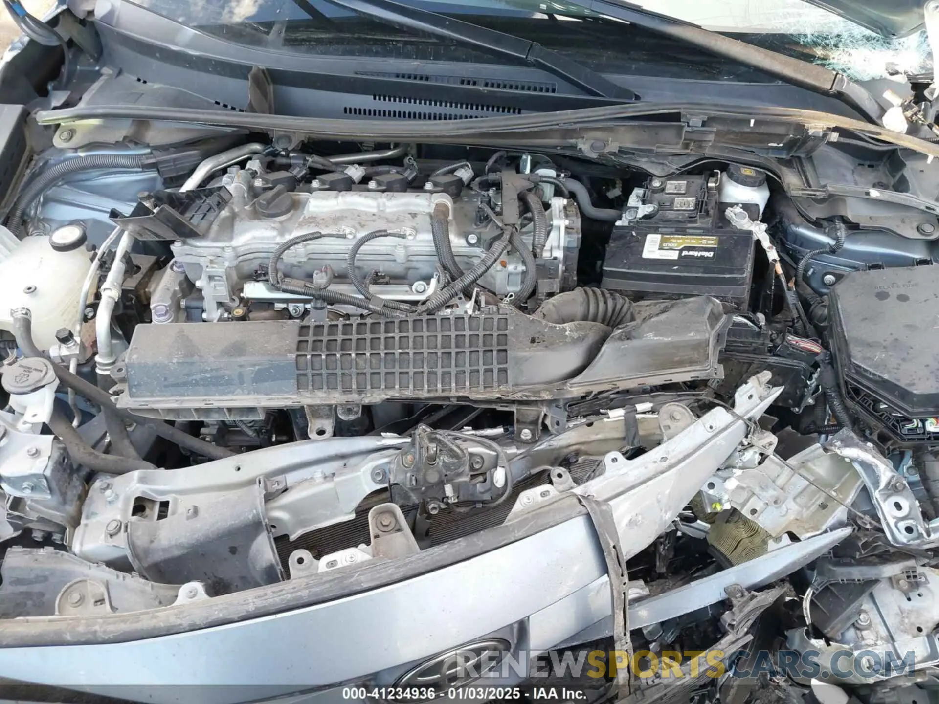 10 fotografías del automóvil dañado 5YFEPMAE0MP211052 TOYOTA COROLLA 2021
