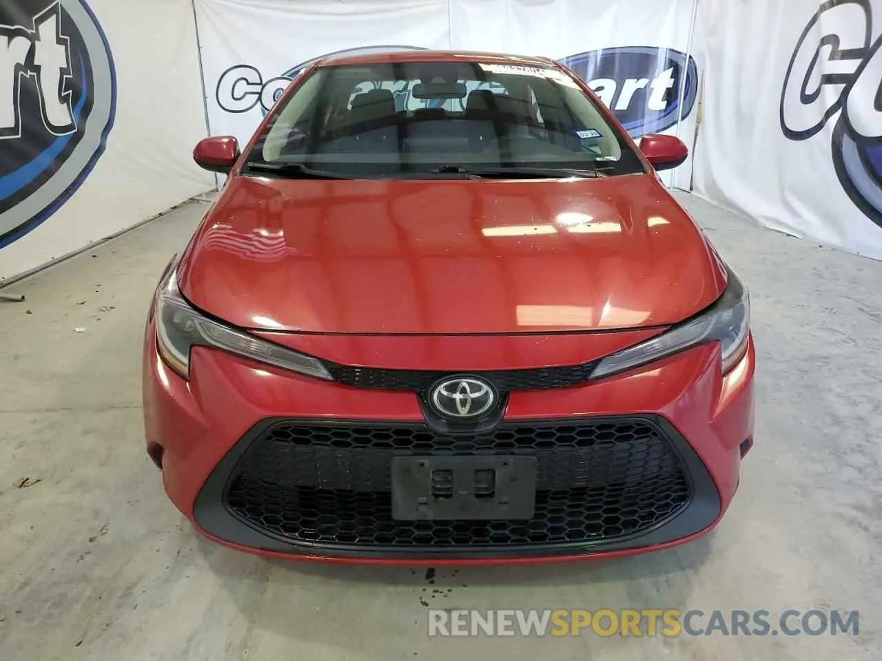 5 fotografías del automóvil dañado 5YFEPMAE0MP215084 TOYOTA COROLLA 2021