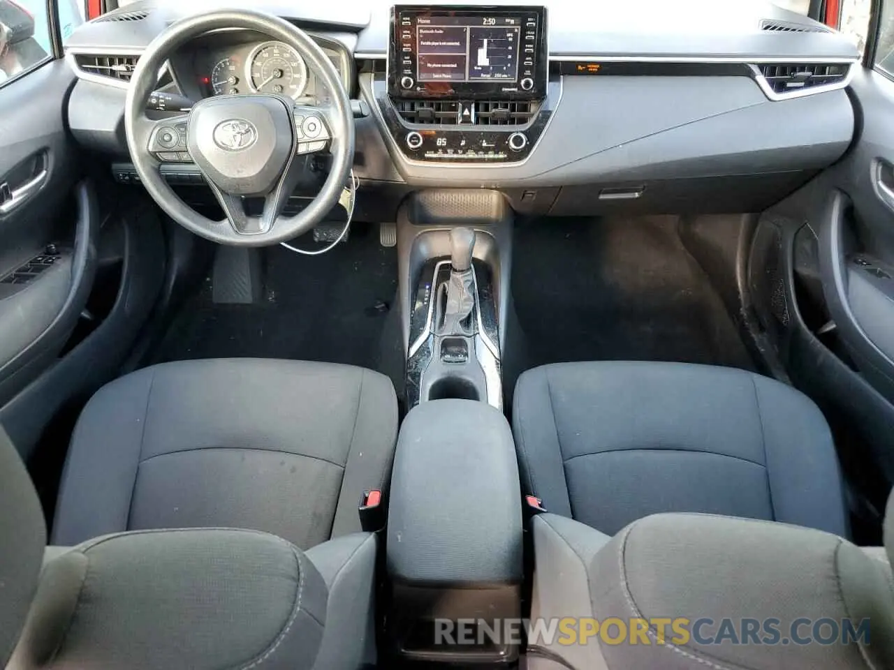 8 fotografías del automóvil dañado 5YFEPMAE0MP215084 TOYOTA COROLLA 2021