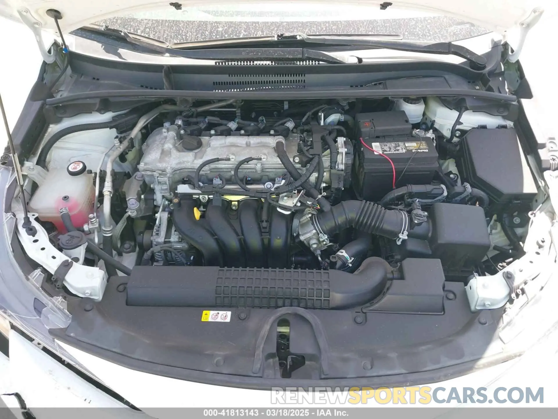 10 fotografías del automóvil dañado 5YFEPMAE0MP219510 TOYOTA COROLLA 2021