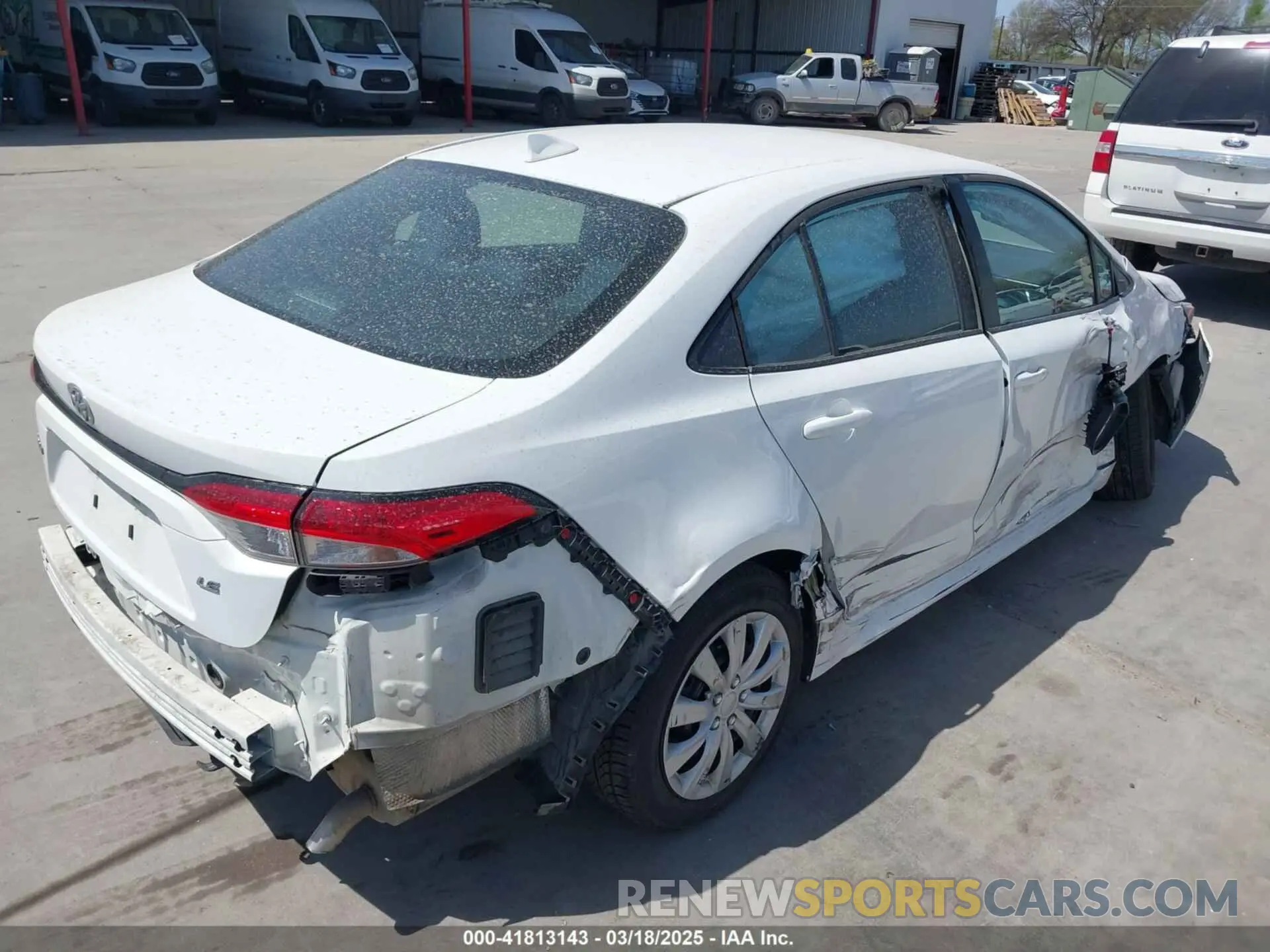 4 fotografías del automóvil dañado 5YFEPMAE0MP219510 TOYOTA COROLLA 2021