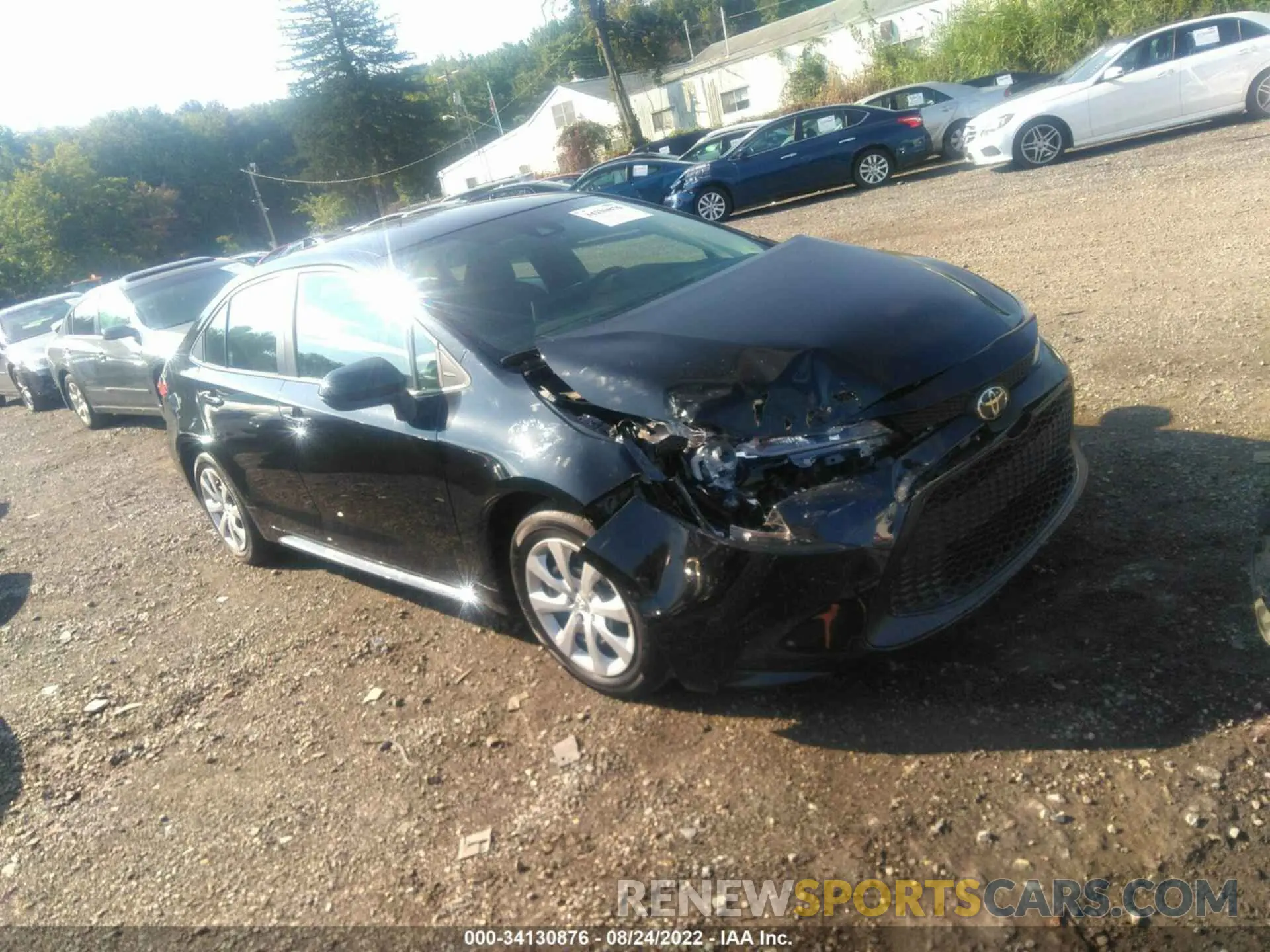 1 fotografías del automóvil dañado 5YFEPMAE0MP229731 TOYOTA COROLLA 2021