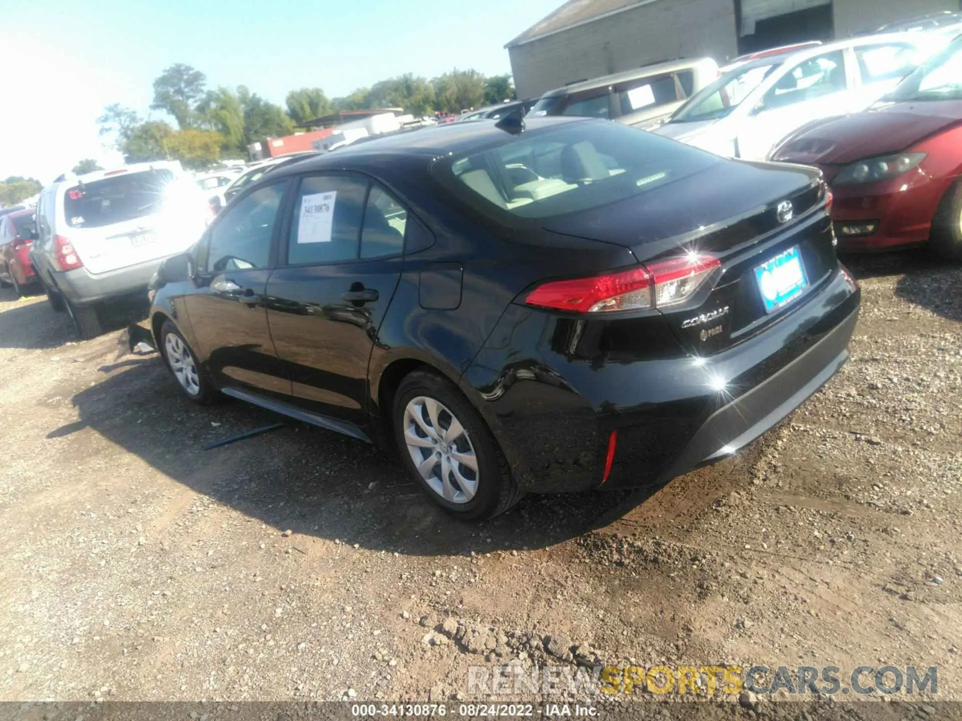 3 fotografías del automóvil dañado 5YFEPMAE0MP229731 TOYOTA COROLLA 2021