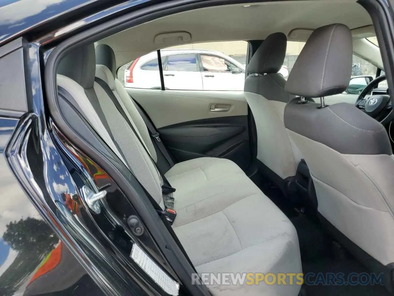 10 fotografías del automóvil dañado 5YFEPMAE0MP230202 TOYOTA COROLLA 2021