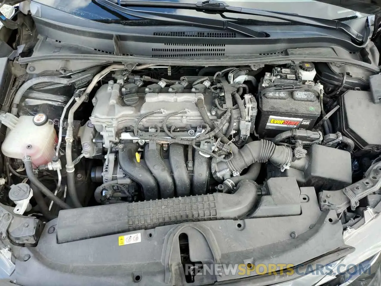 11 fotografías del automóvil dañado 5YFEPMAE0MP230202 TOYOTA COROLLA 2021