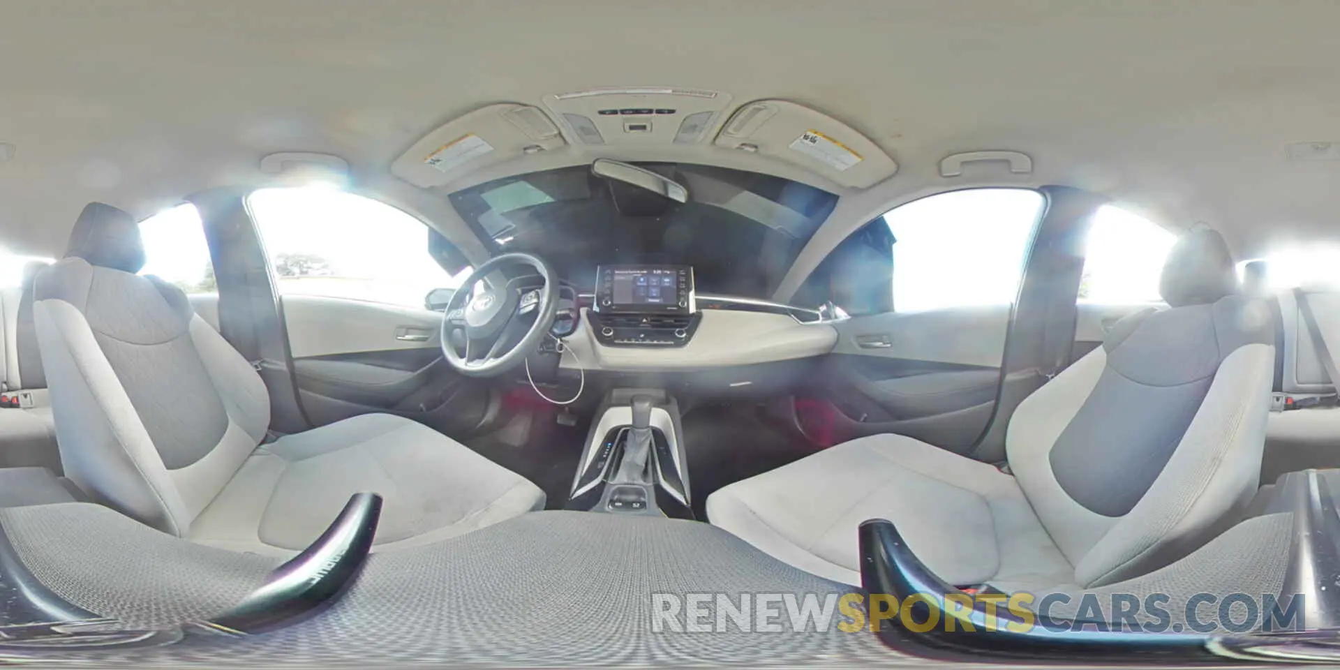 14 fotografías del automóvil dañado 5YFEPMAE0MP230202 TOYOTA COROLLA 2021