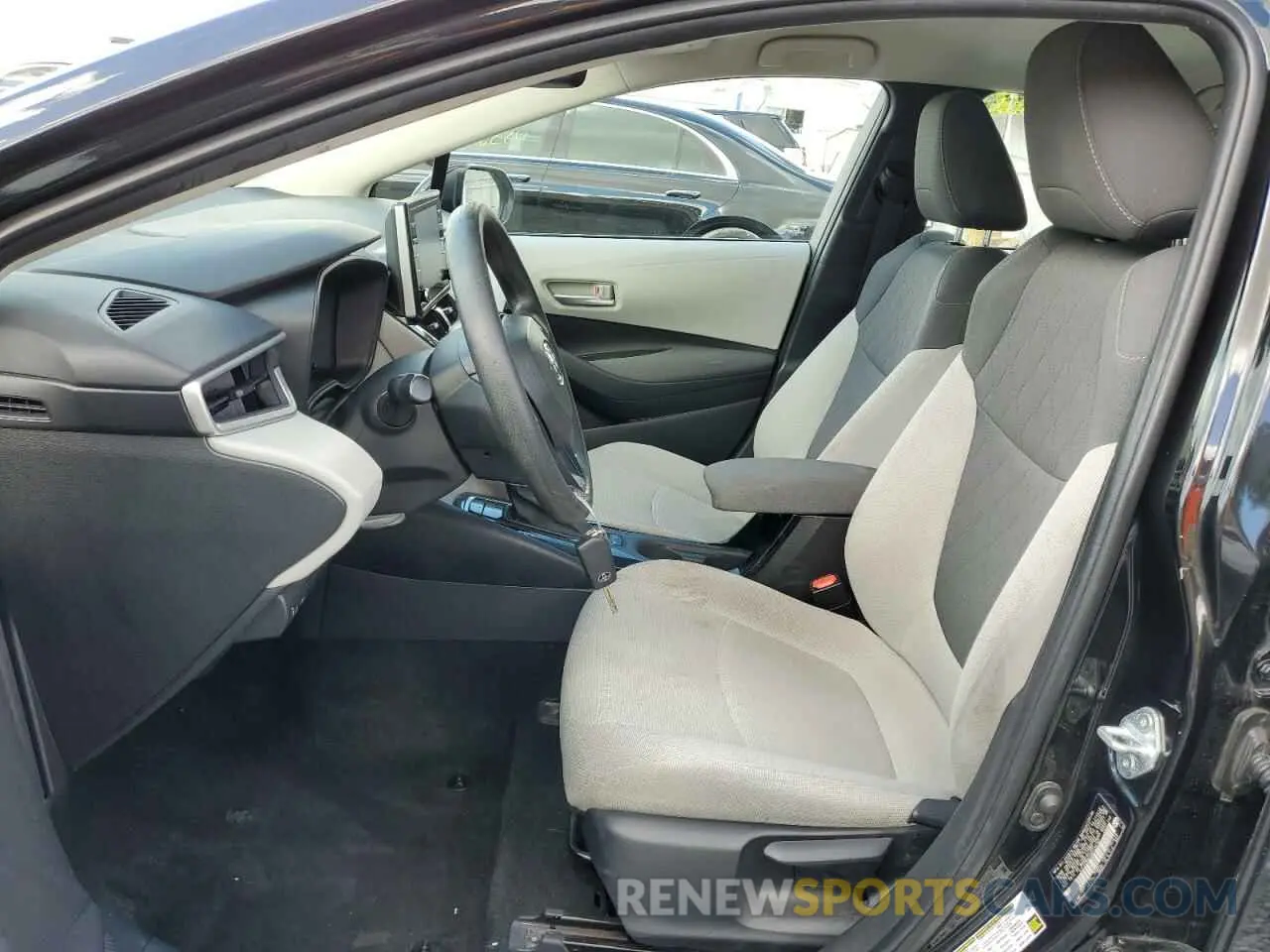 7 fotografías del automóvil dañado 5YFEPMAE0MP230202 TOYOTA COROLLA 2021