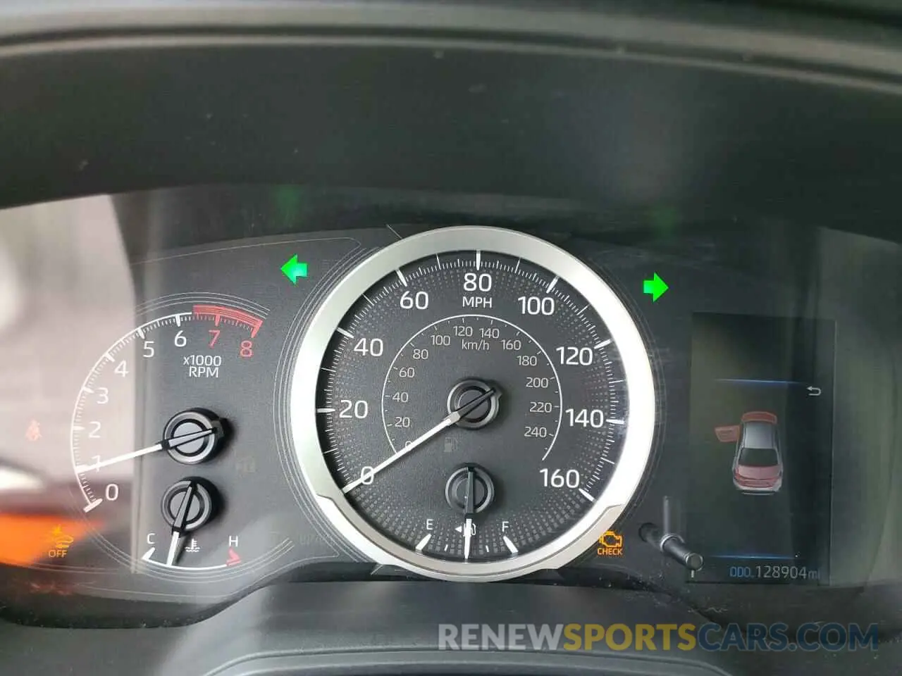 9 fotografías del automóvil dañado 5YFEPMAE0MP230202 TOYOTA COROLLA 2021