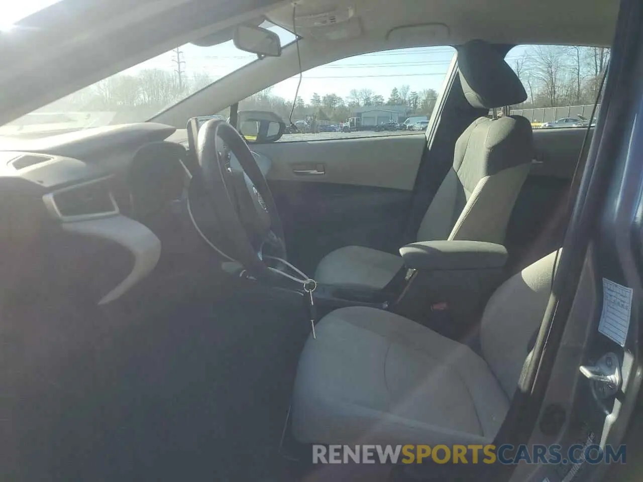 7 fotografías del automóvil dañado 5YFEPMAE0MP232239 TOYOTA COROLLA 2021