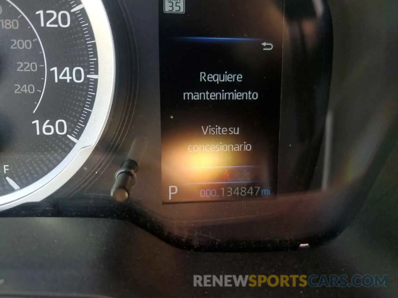 9 fotografías del automóvil dañado 5YFEPMAE0MP232239 TOYOTA COROLLA 2021