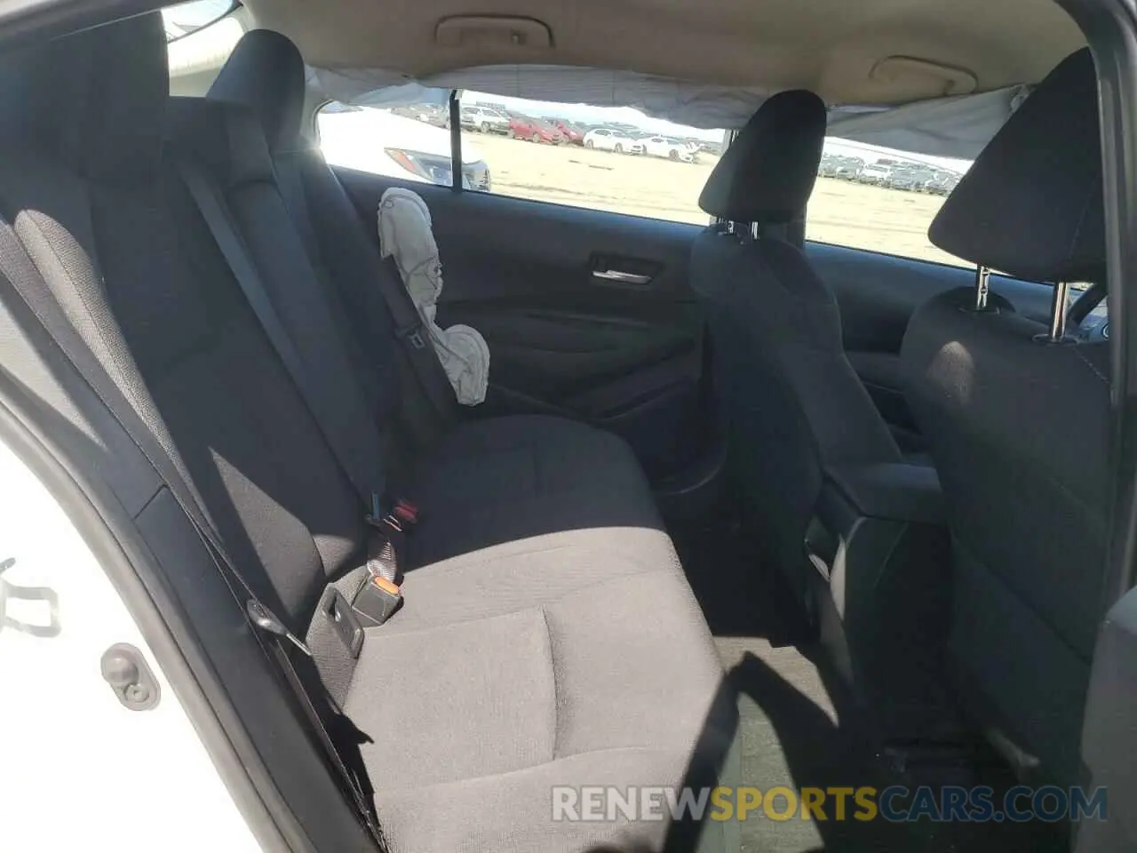 10 fotografías del automóvil dañado 5YFEPMAE0MP243967 TOYOTA COROLLA 2021