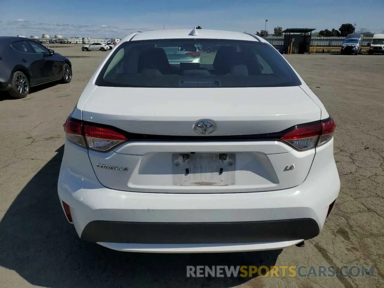 6 fotografías del automóvil dañado 5YFEPMAE0MP243967 TOYOTA COROLLA 2021