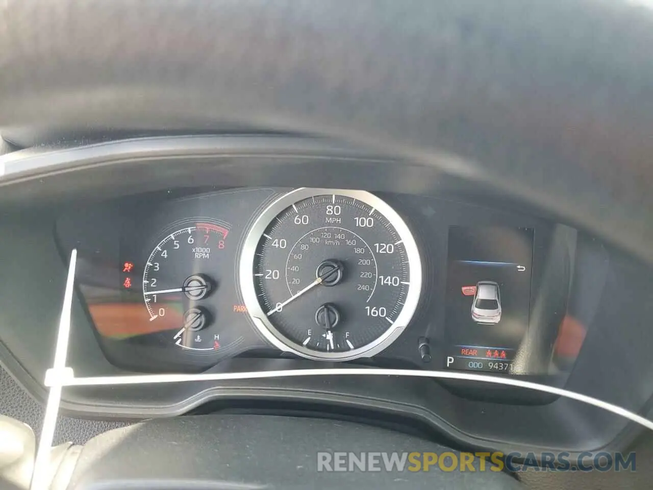 9 fotografías del automóvil dañado 5YFEPMAE0MP243967 TOYOTA COROLLA 2021