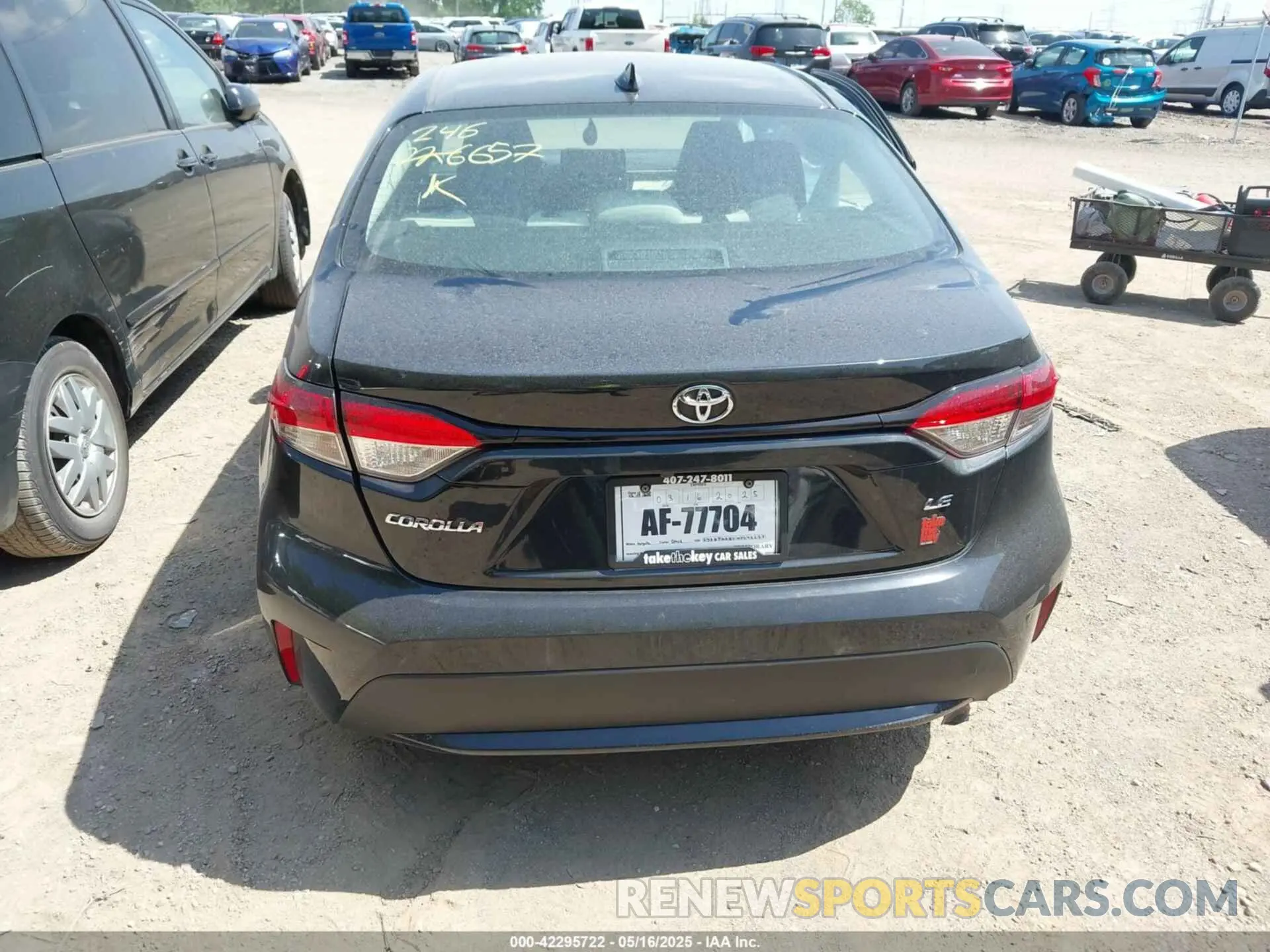 16 fotografías del automóvil dañado 5YFEPMAE0MP246657 TOYOTA COROLLA 2021