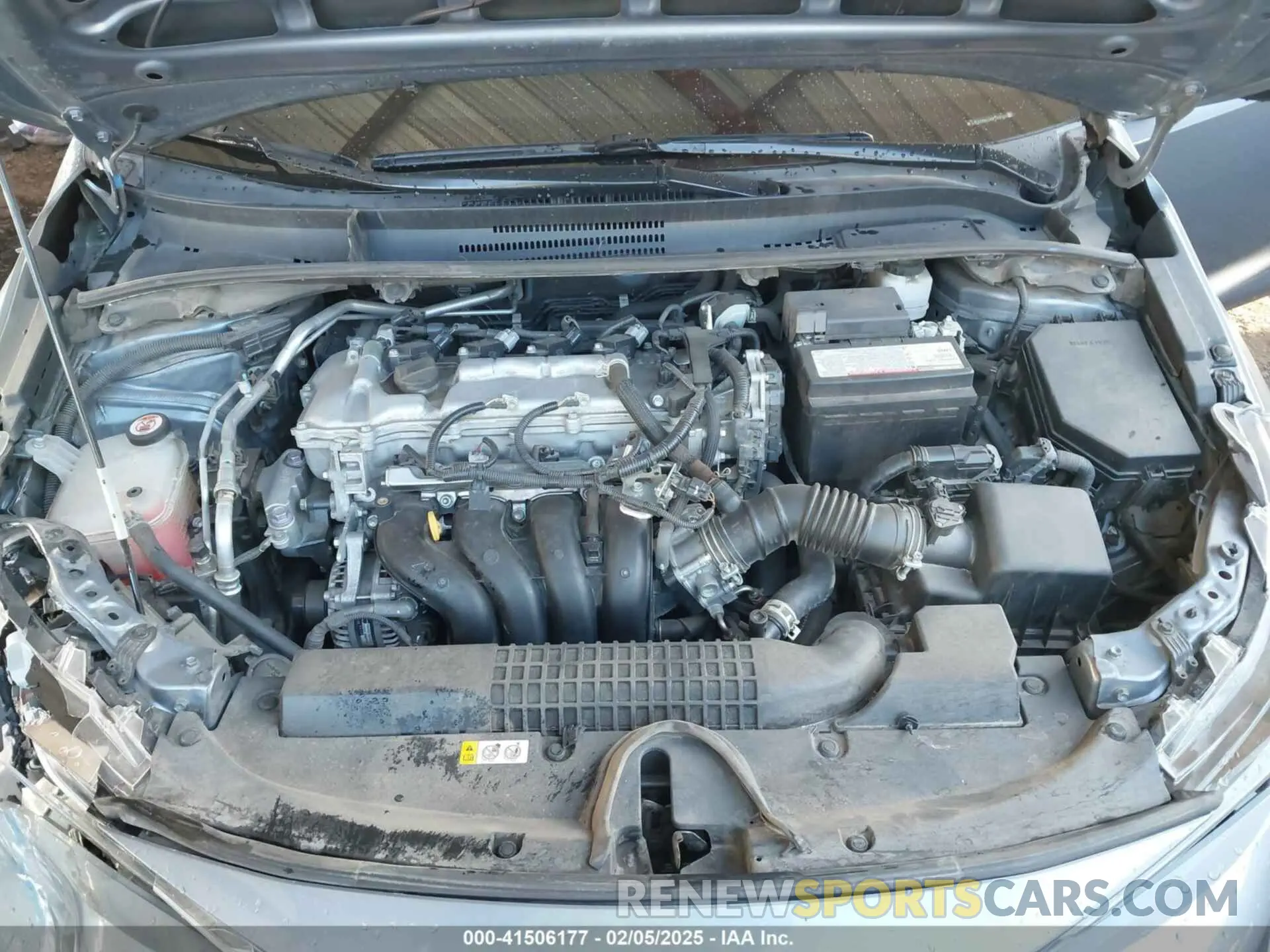 10 fotografías del automóvil dañado 5YFEPMAE0MP248506 TOYOTA COROLLA 2021