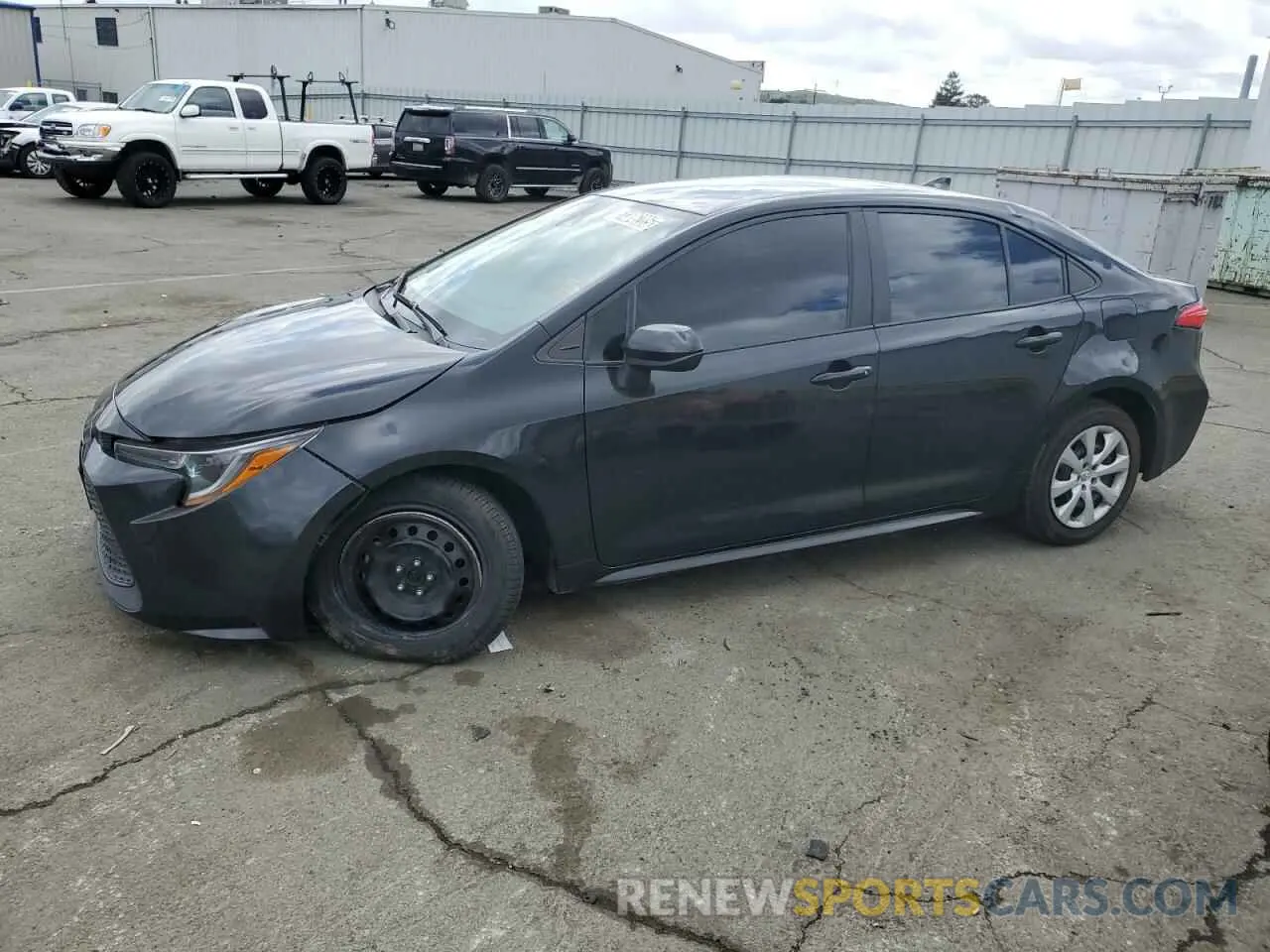 1 fotografías del automóvil dañado 5YFEPMAE0MP250871 TOYOTA COROLLA 2021